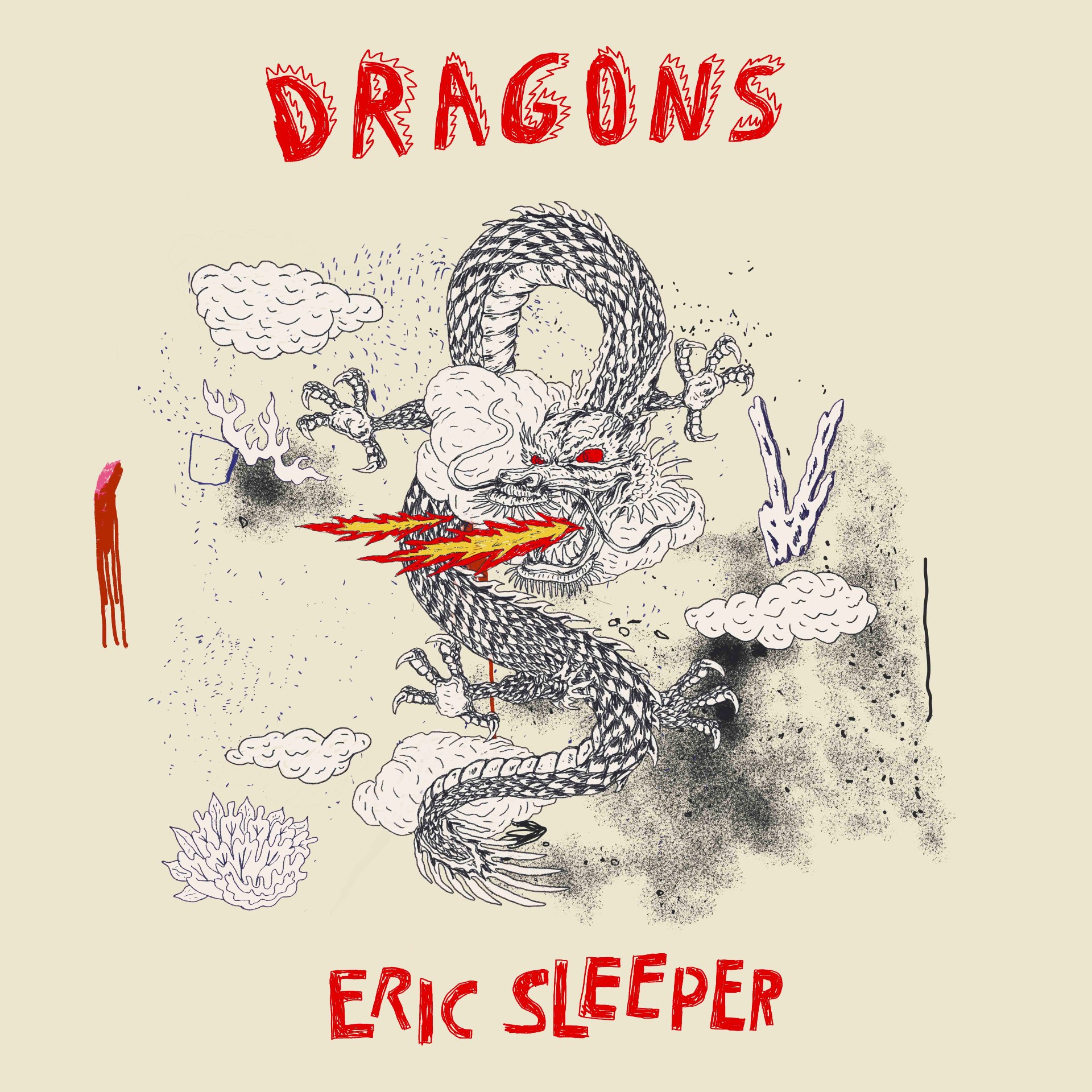 Eric Sleeper “Dragons” single artwork