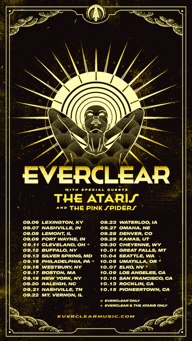 Everclear 2023 North American tour admat
