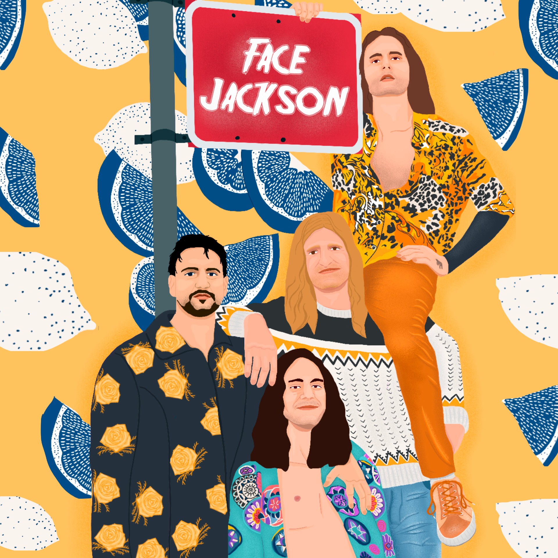 Face Jackson ‘Face Jackson’ EP album artwork