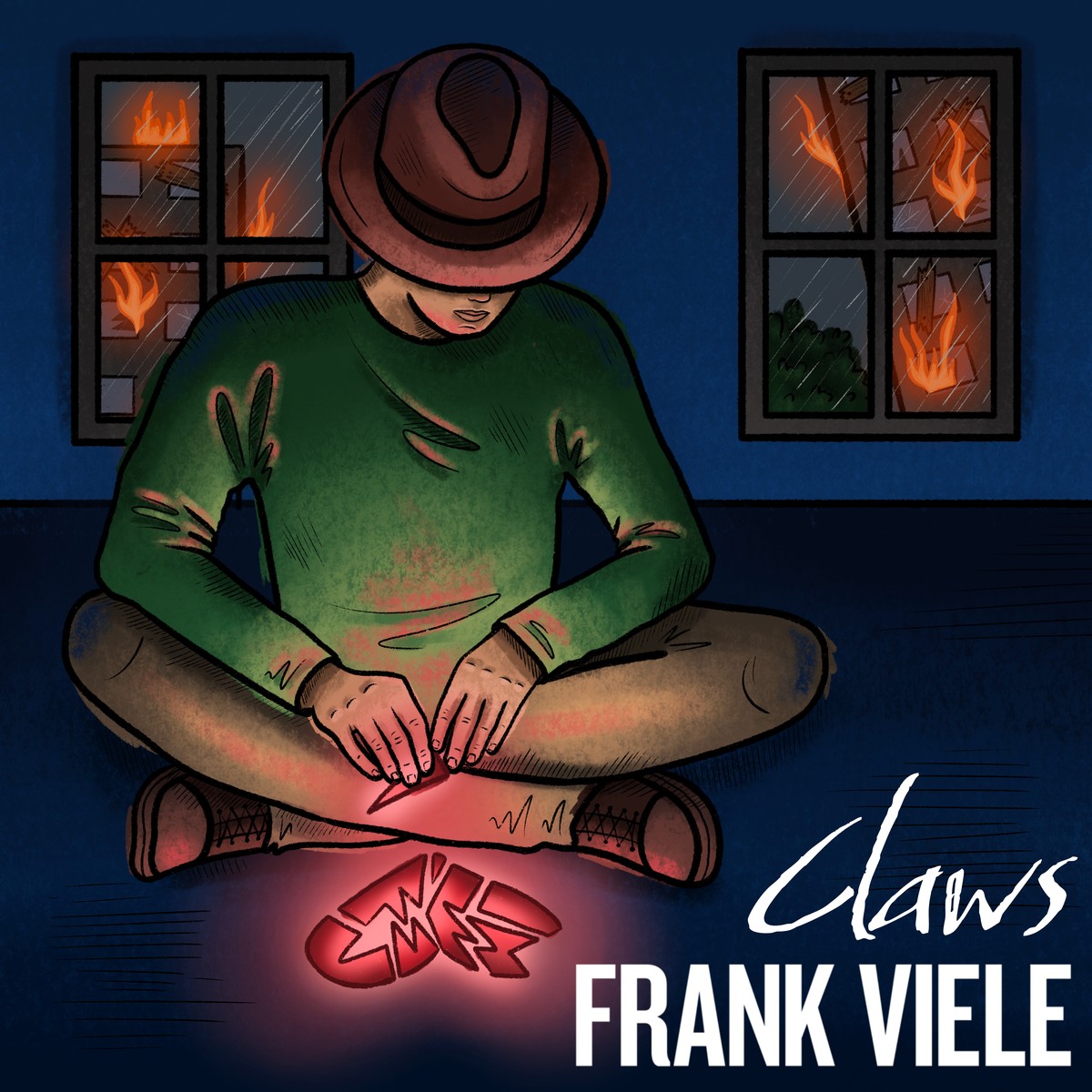 Frank Viele “Claws” single artwork