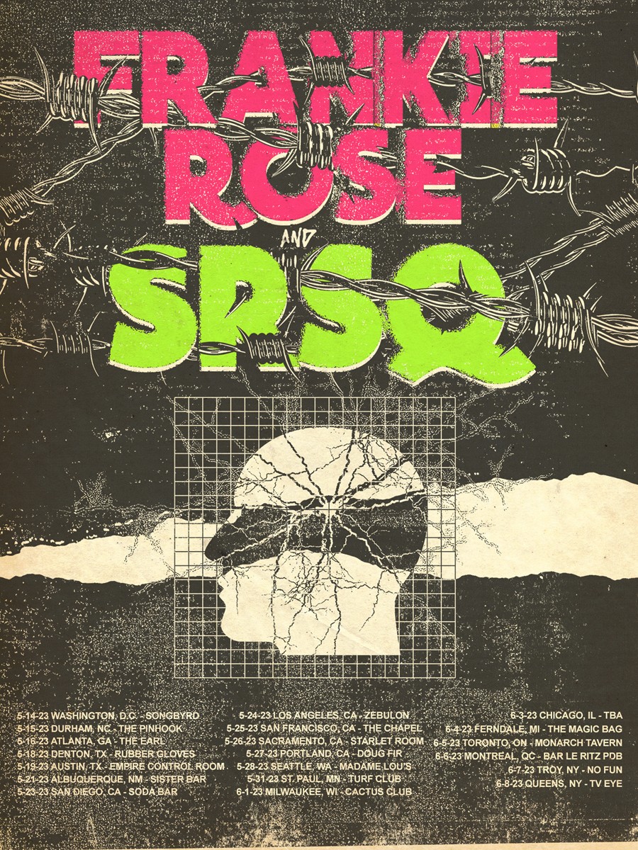 Frankie Rose Summer 2023 Tour Poster