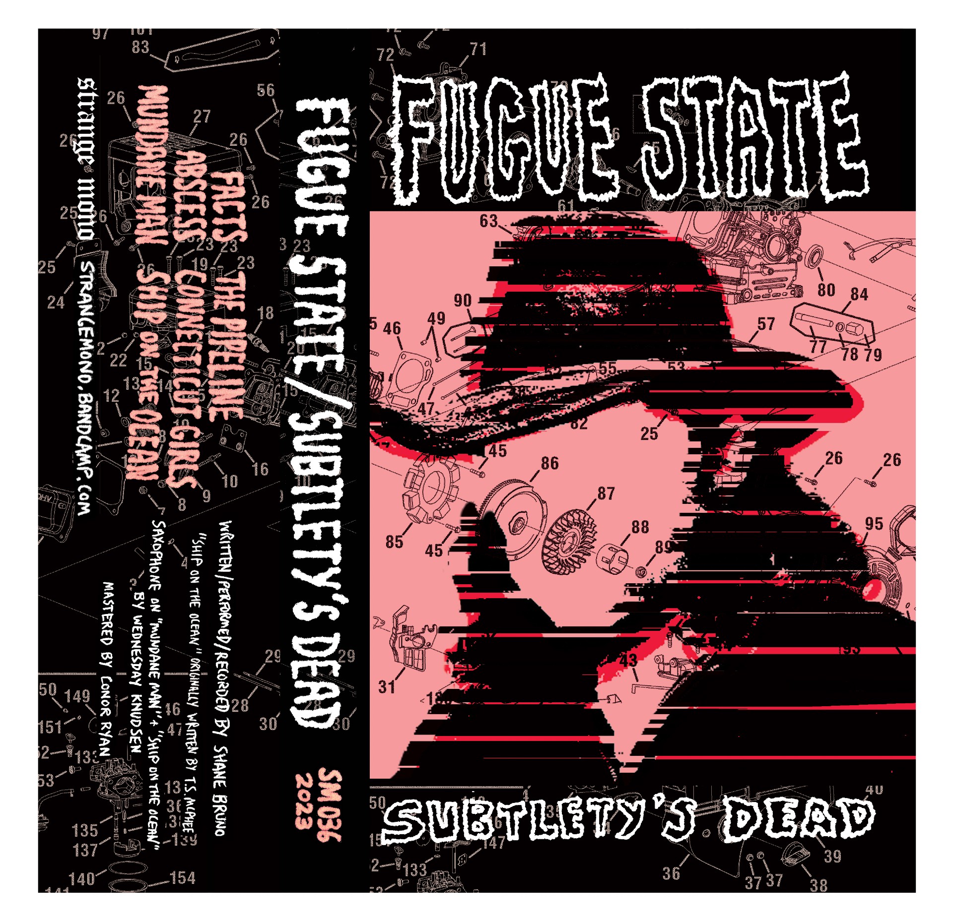 Fugue State ‘Subtlety’s Dead’ EP album artwork