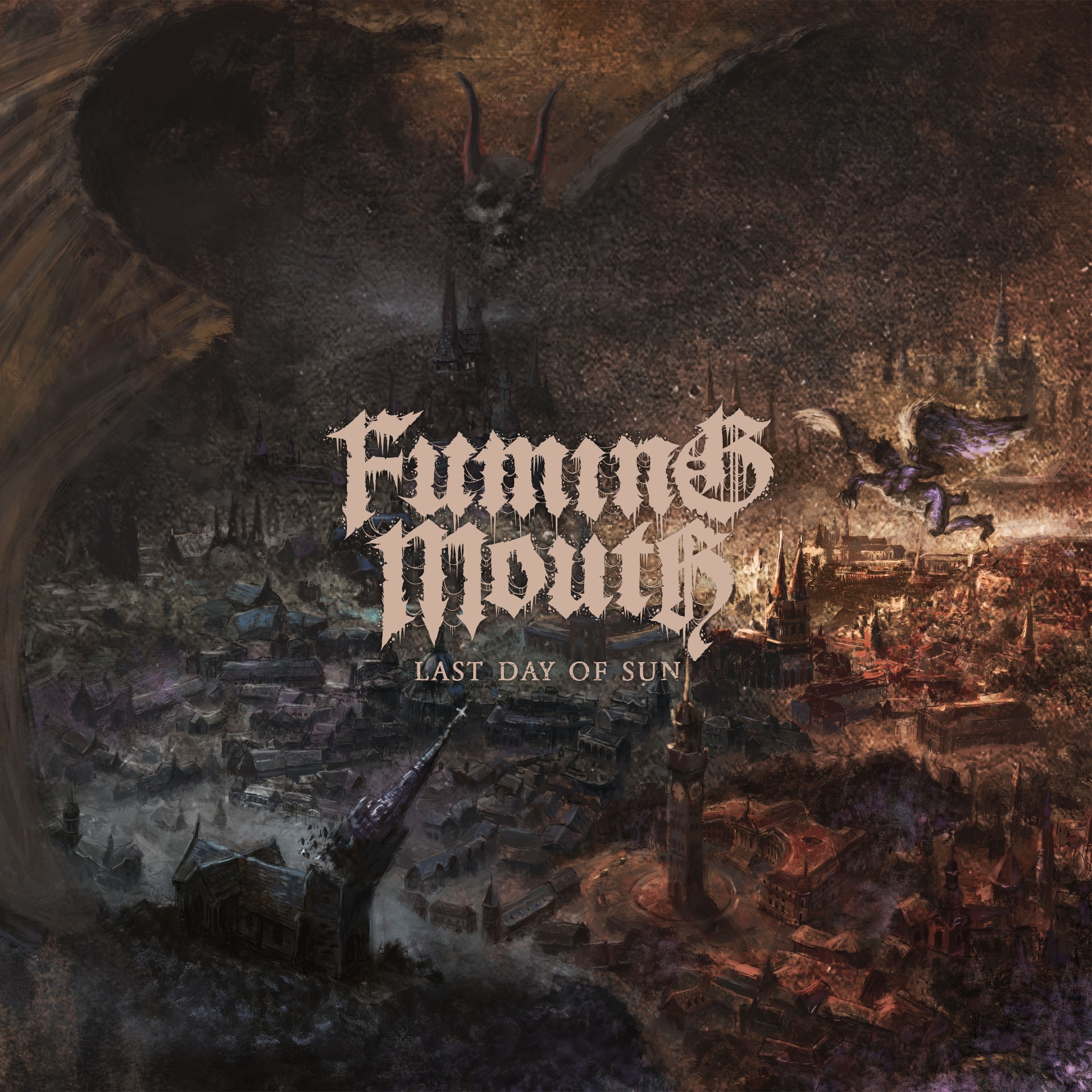Fuming Mouth ‘Last Day of Sun’ album artwork