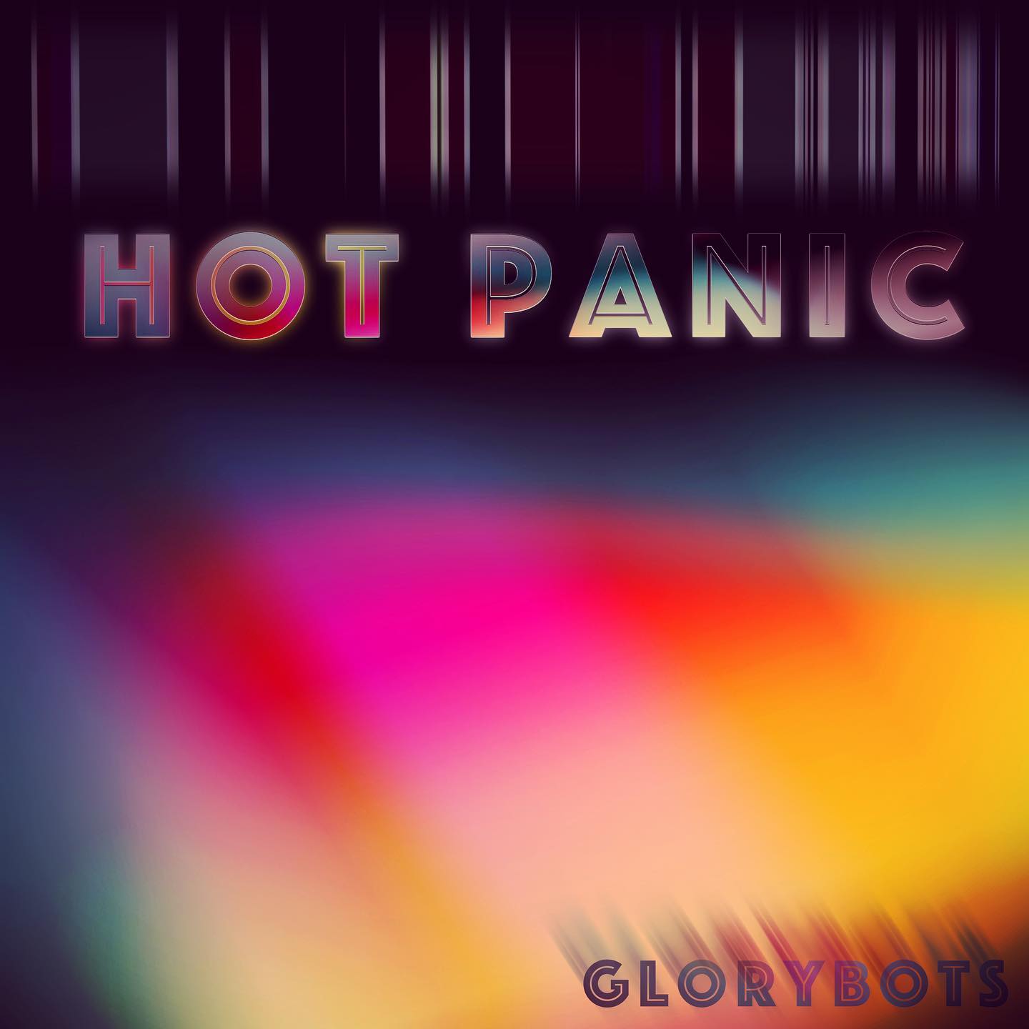 Artwork for the single “Hot Panic” by gloryBots