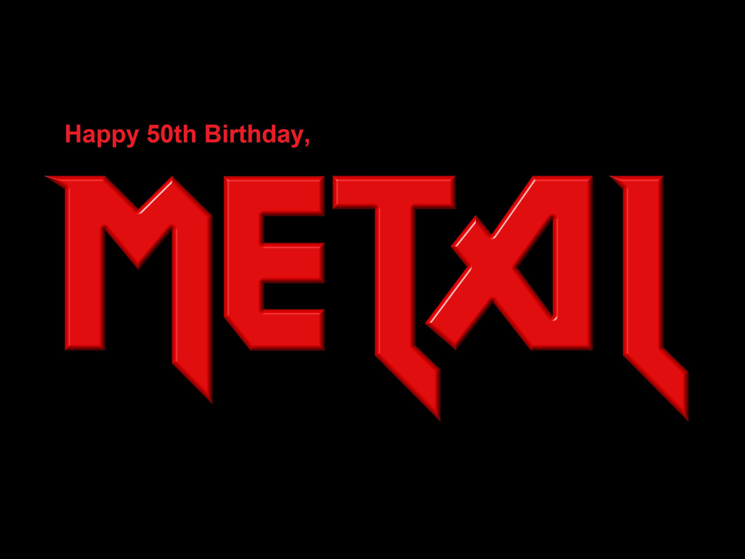Heavy Metal Geburtstag