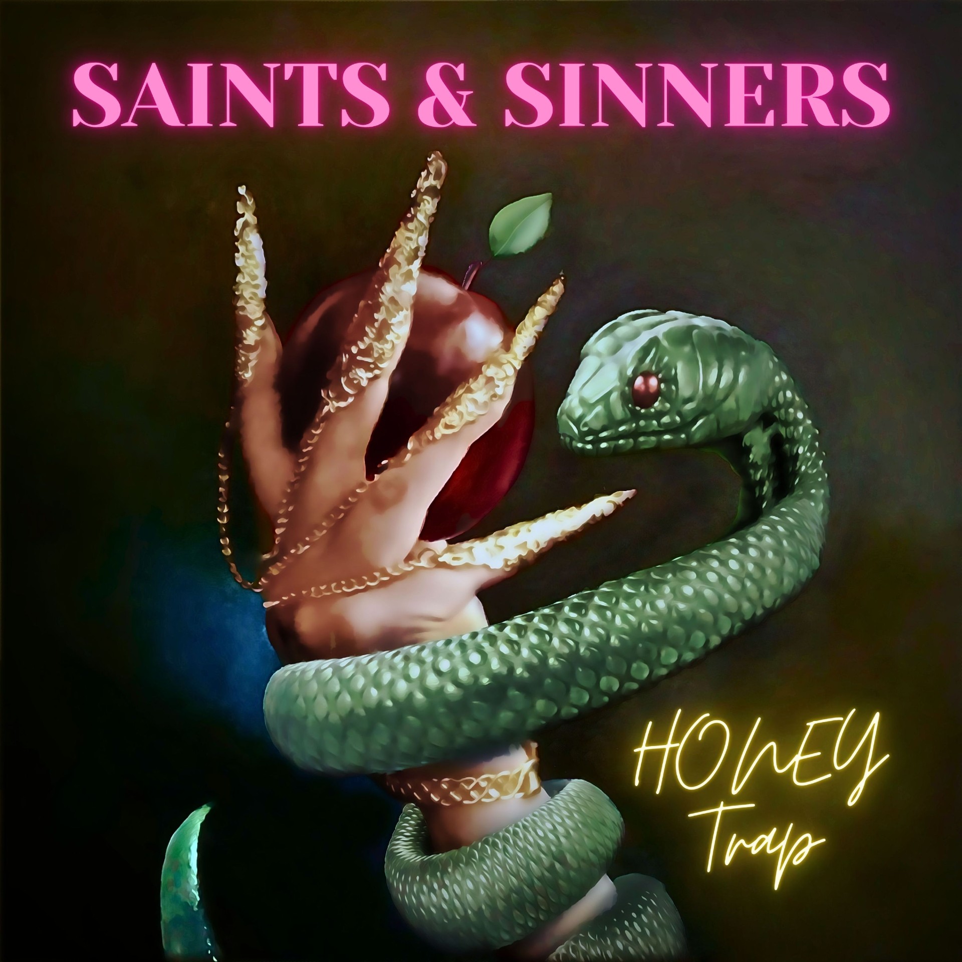 Honey Trap “Saints and Sinners” single artwork