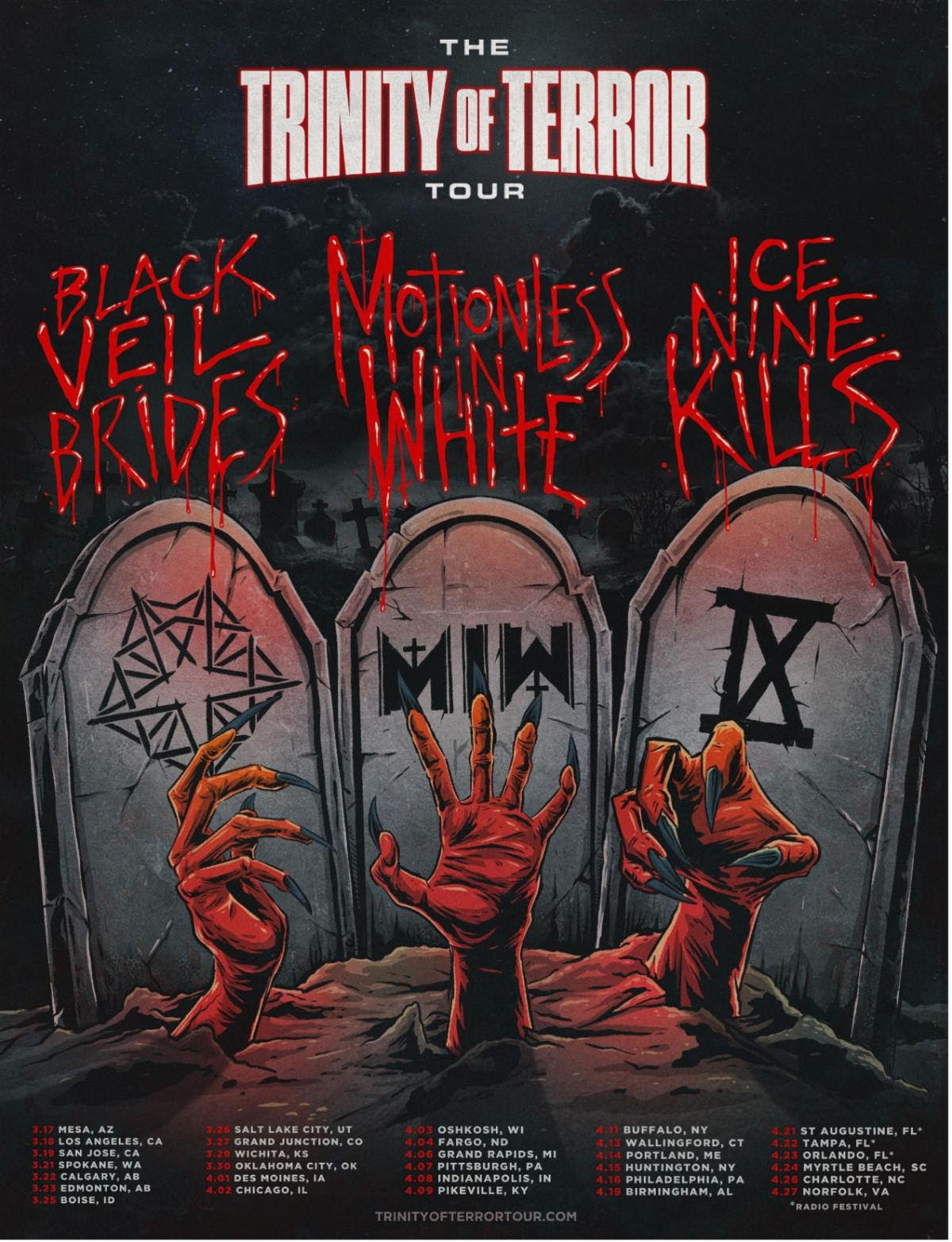 Ice Nine Kills  Communion Of The Cursed Lyrics Band HD wallpaper   Pxfuel