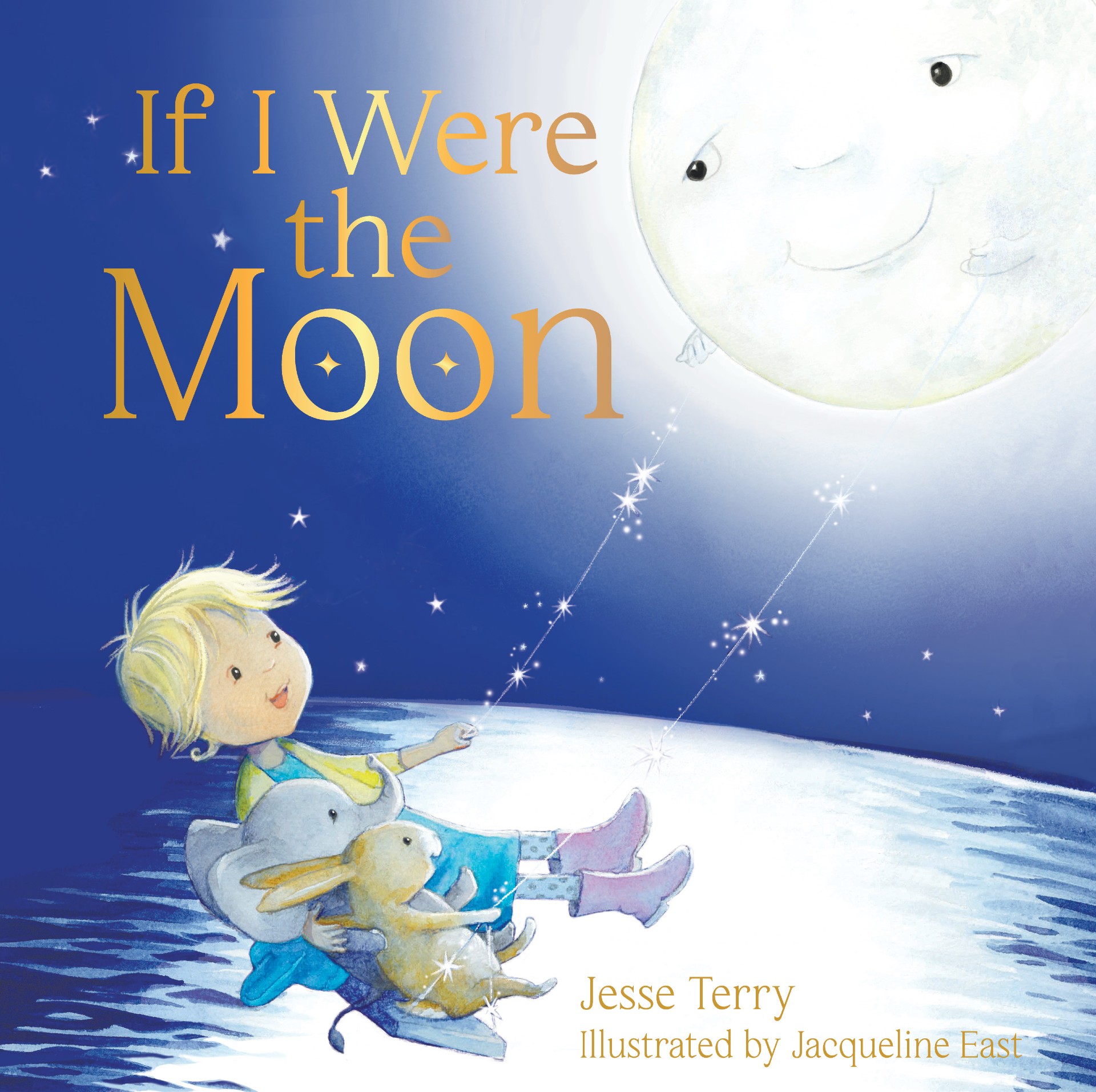 Artwork for the book “If I Were The Moon” by Jesse Terry