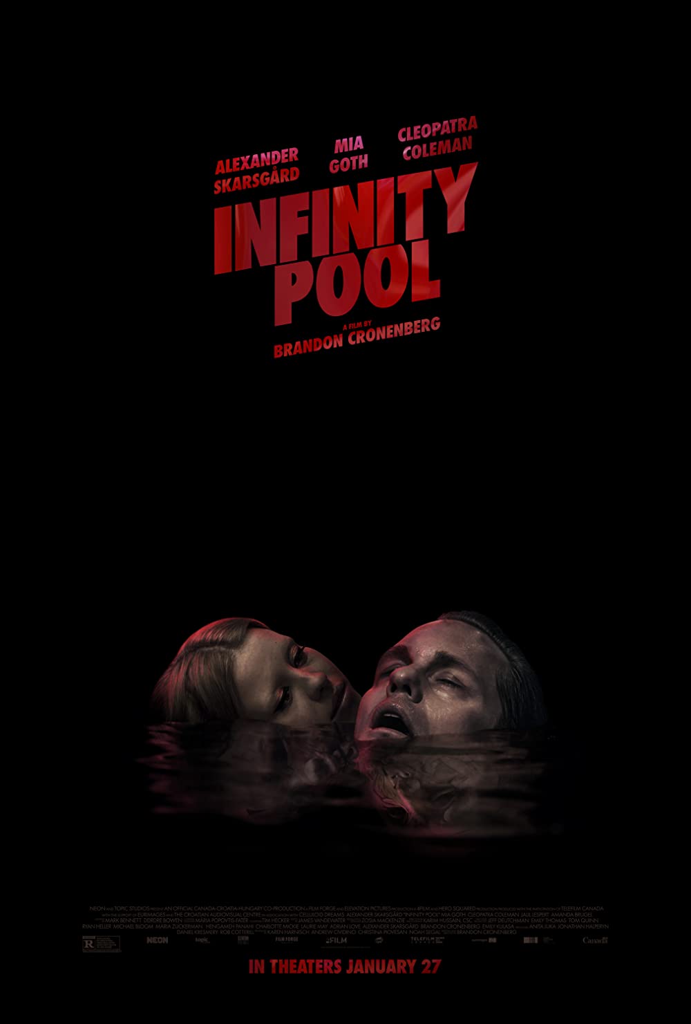 Infinity Pool movie poster