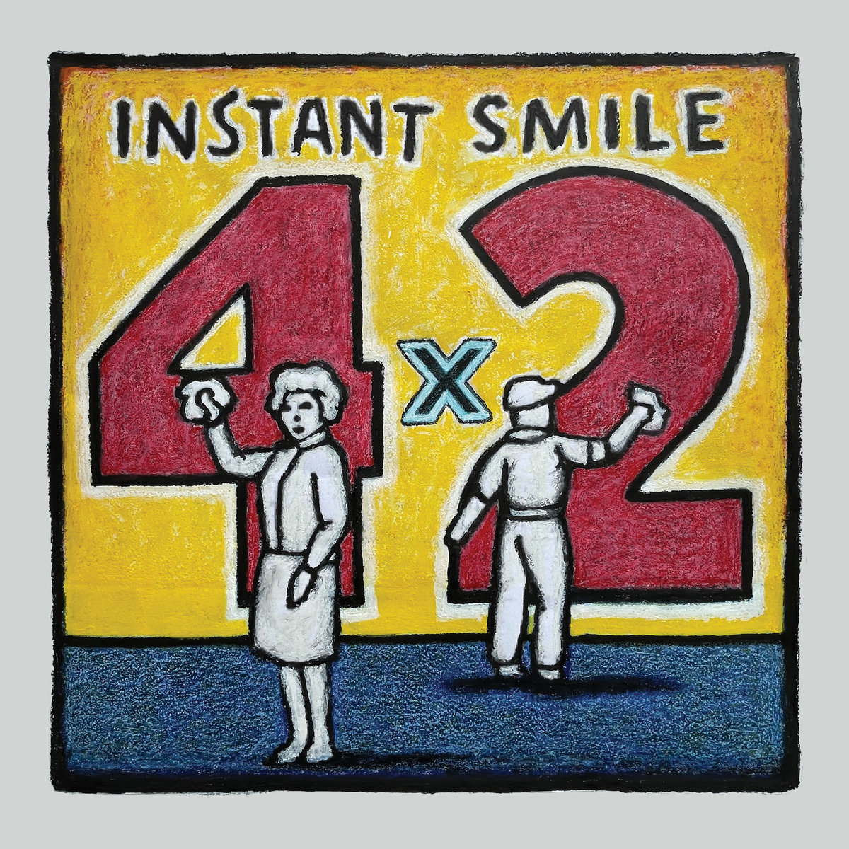 Instant Smile ‘4 x 2’ album artwork