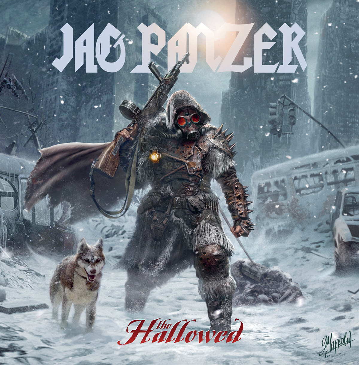 Jag Panzer ‘The Hallowed’ album artwork