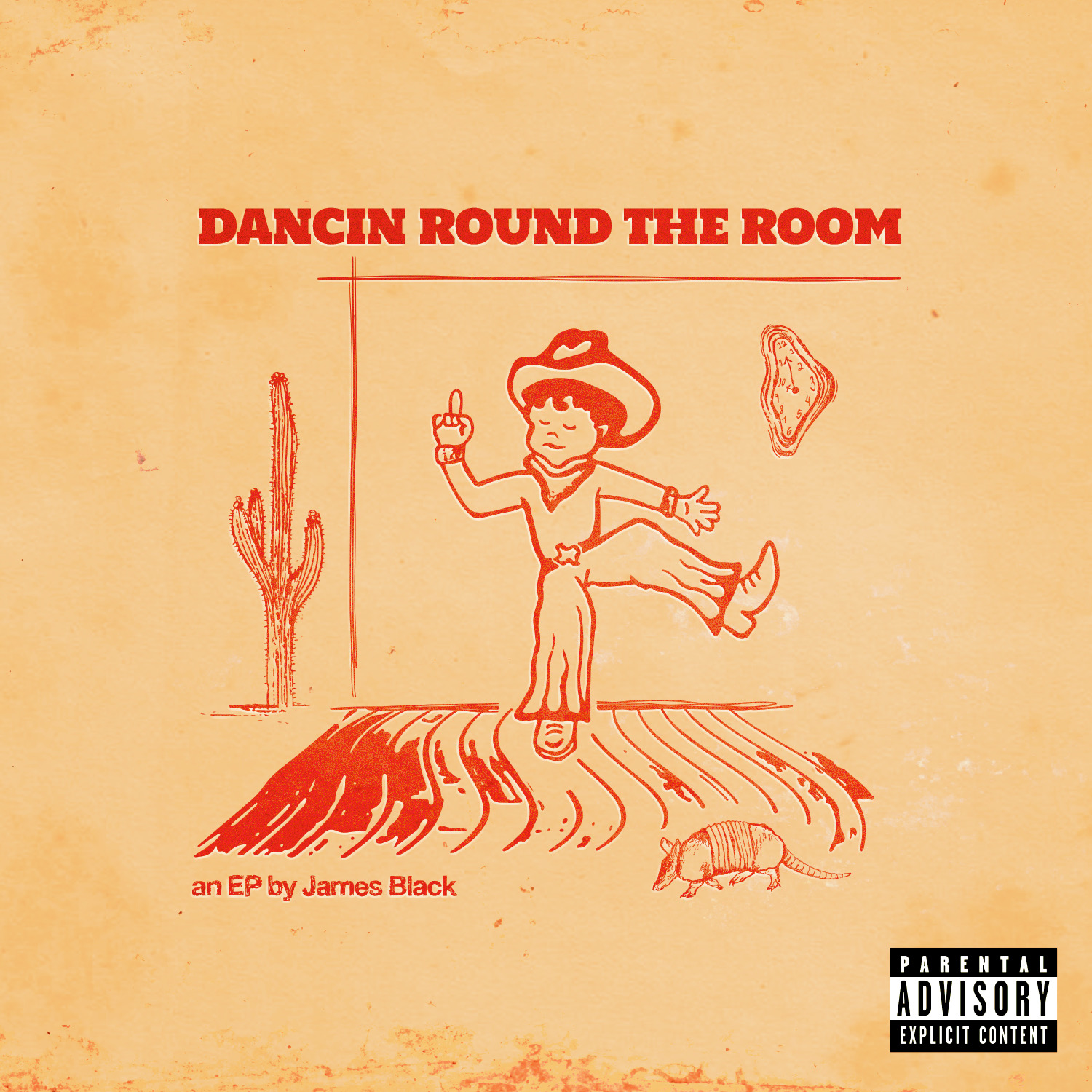 James Black ‘Dancin Round The Room’ EP album artwork