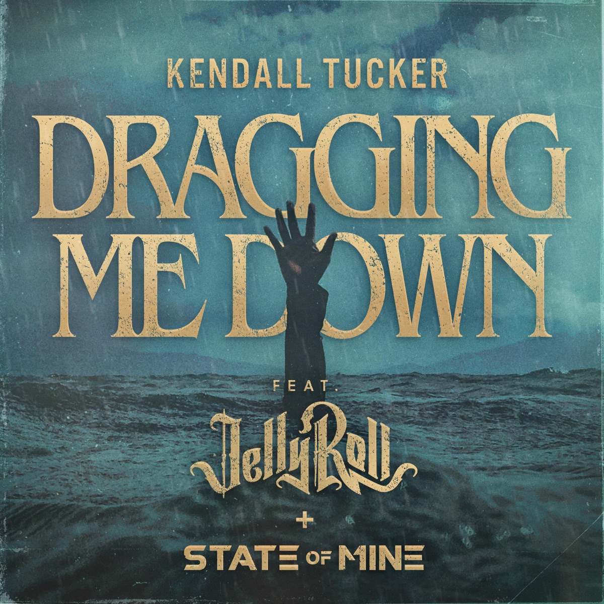 Kendall Tucker “Dragging Me Down” single artwork