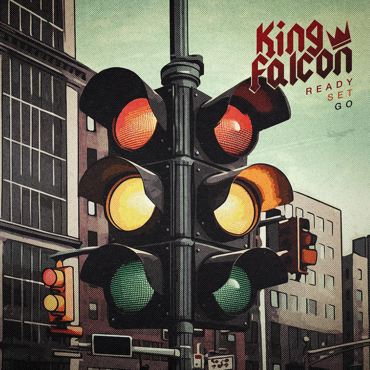 King Falcon “Ready Set Go” single artwork