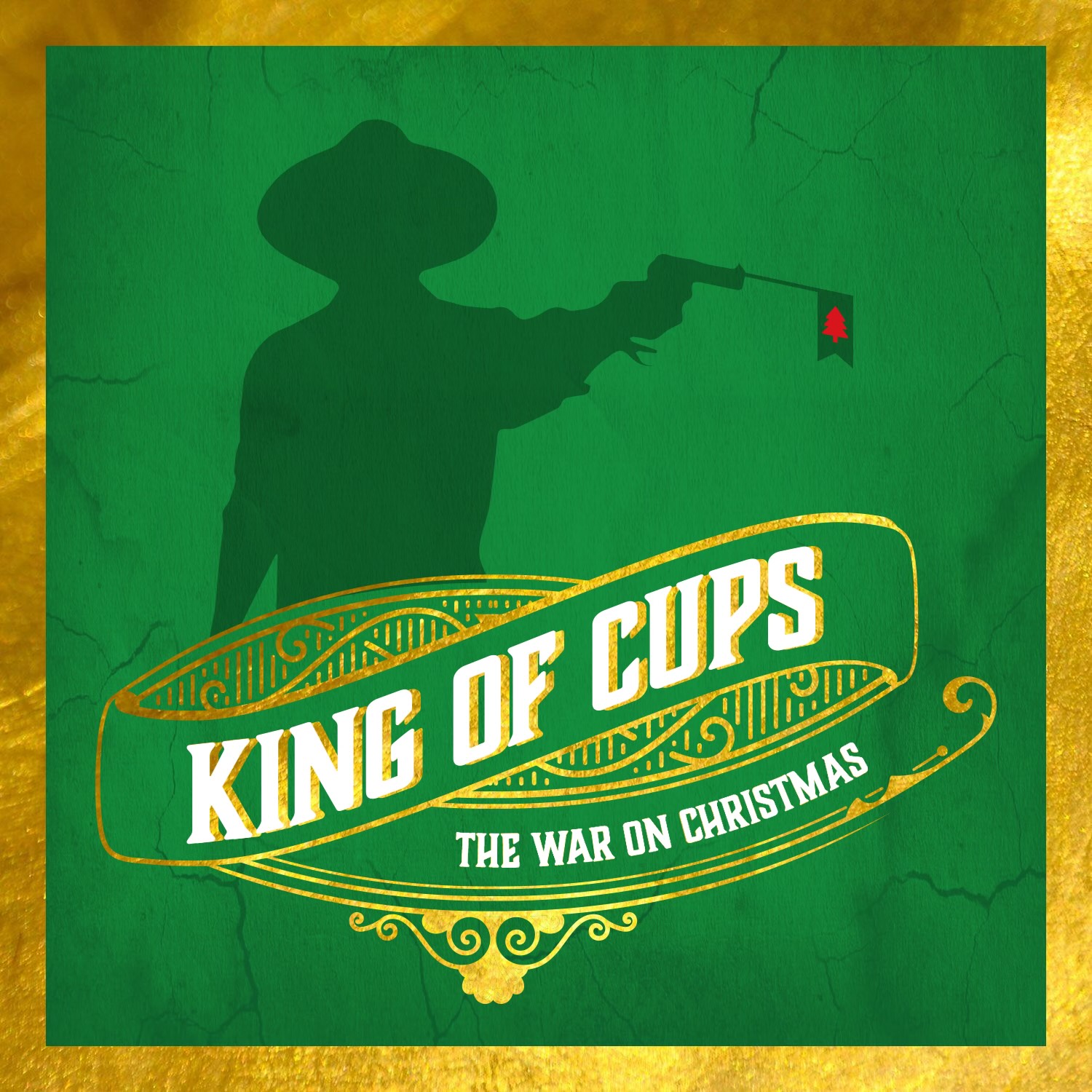 King Of Cups "The War On Christmas" single artwork