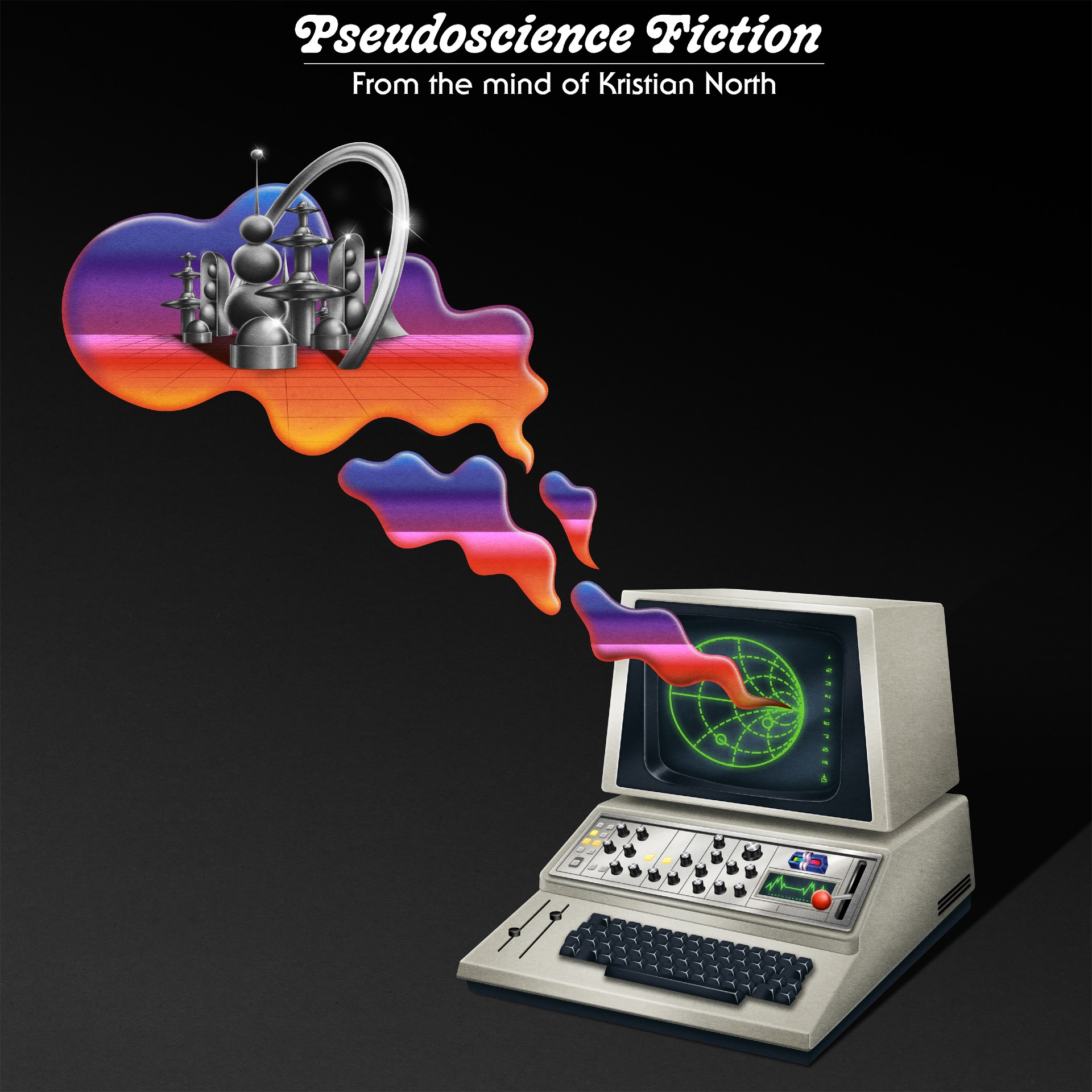 Kristian North ‘Pseudoscience Fiction’ album artwork