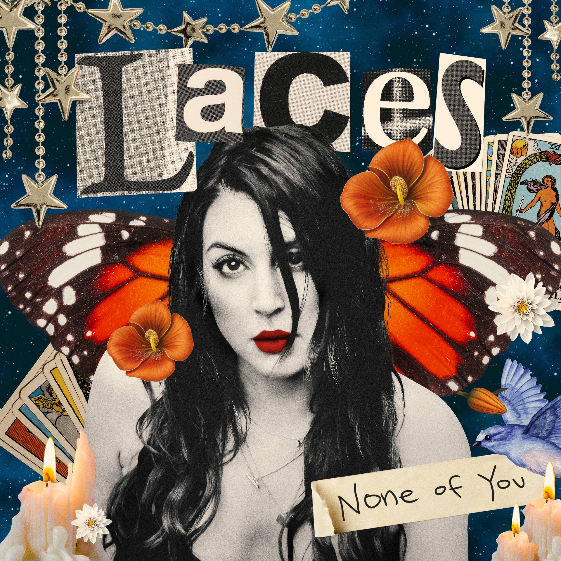 LACES “None of You” single artwork
