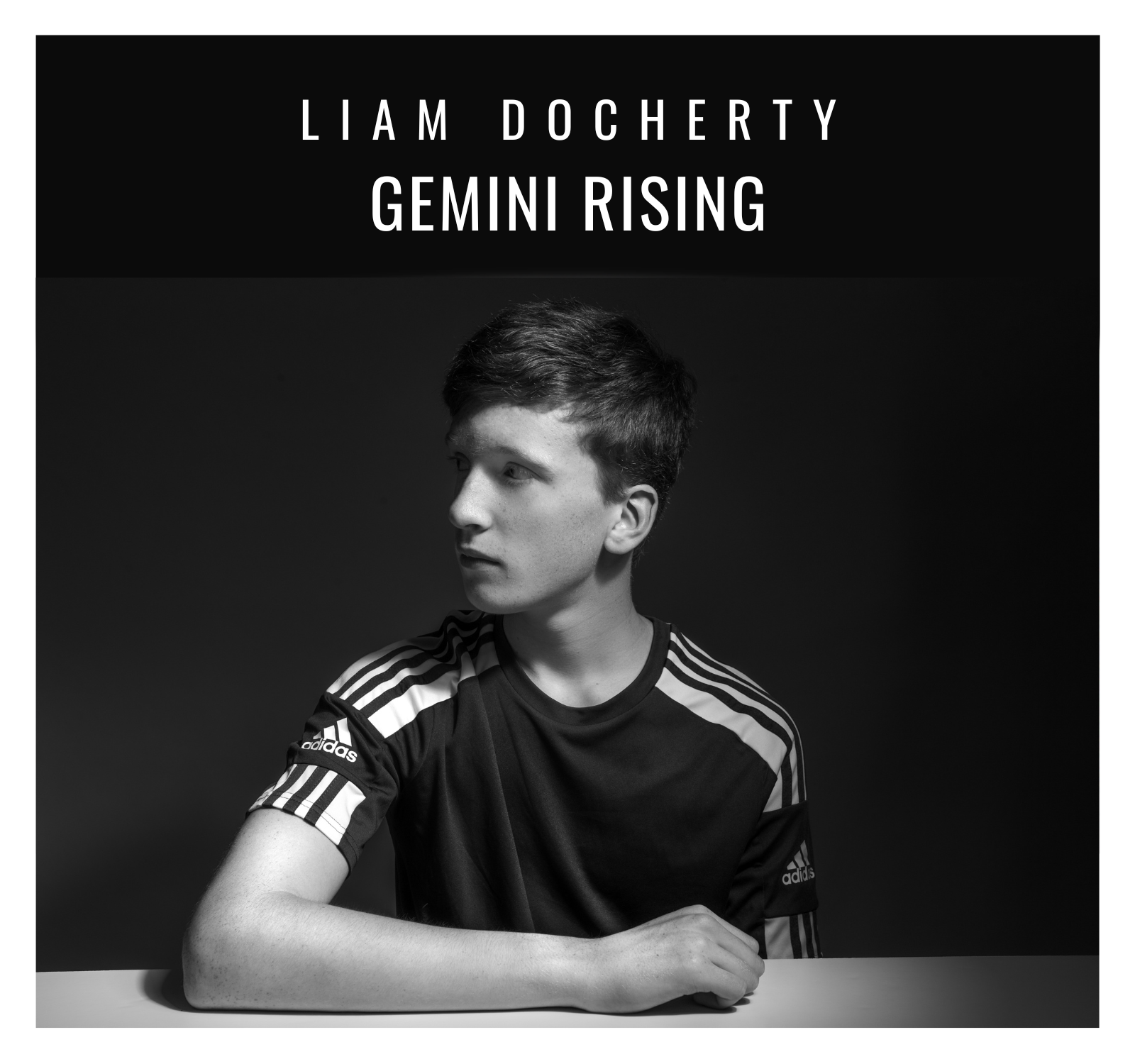 Liam Docherty “Gemini Rising” single artwork