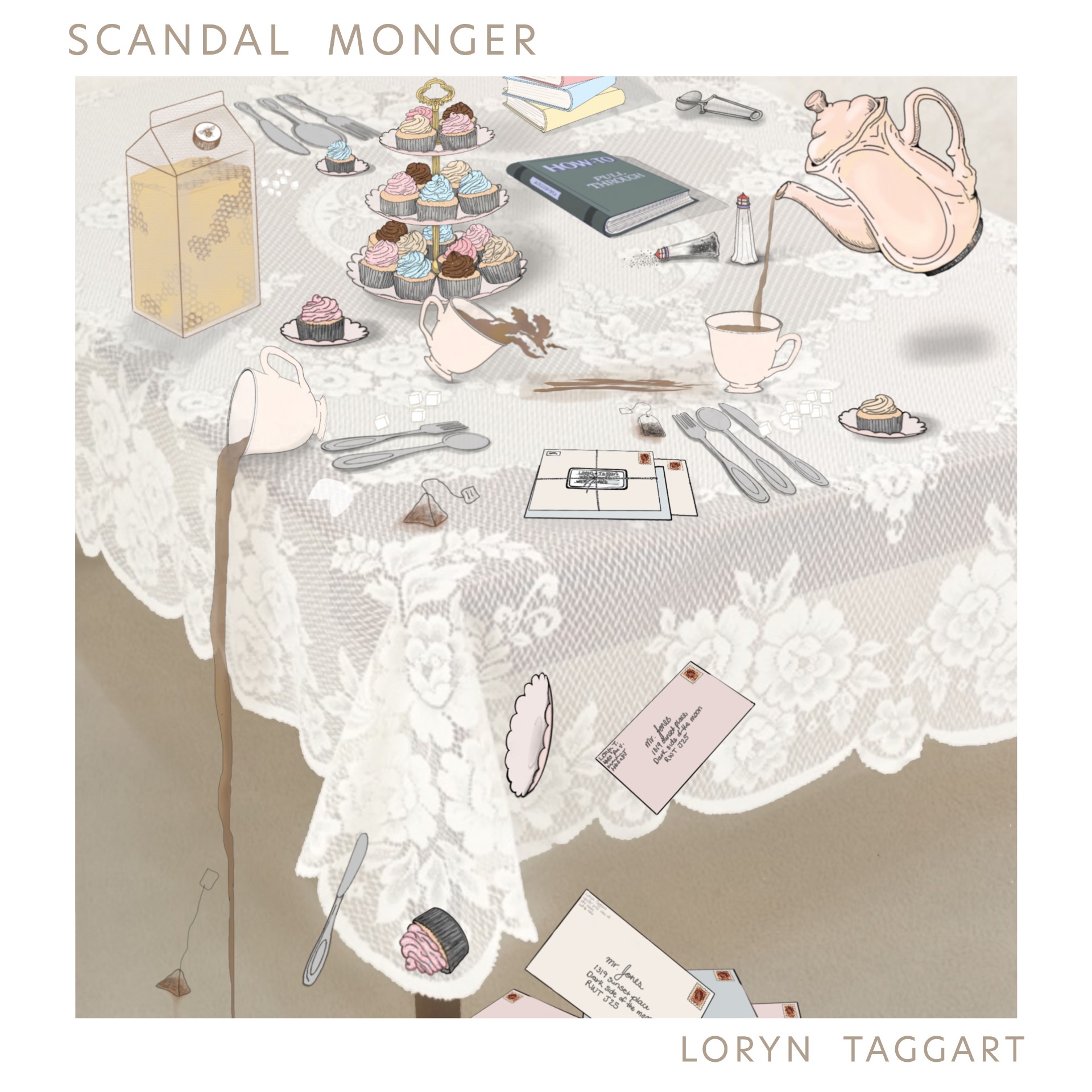 Loryn Taggart “Scandal Monger” single artwork