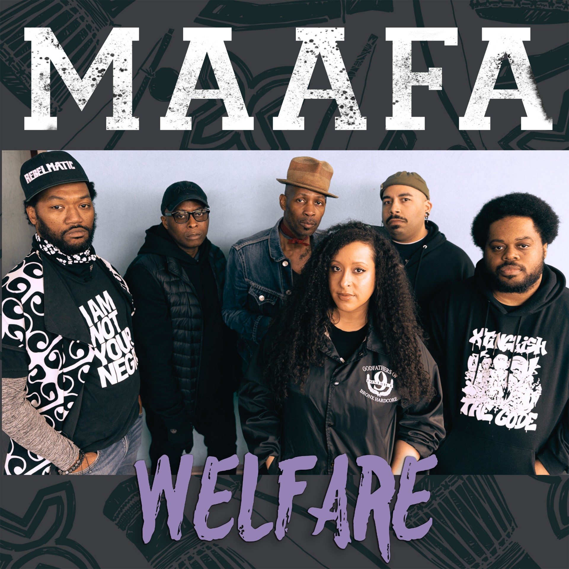 MAAFA “Welfare” single artwork