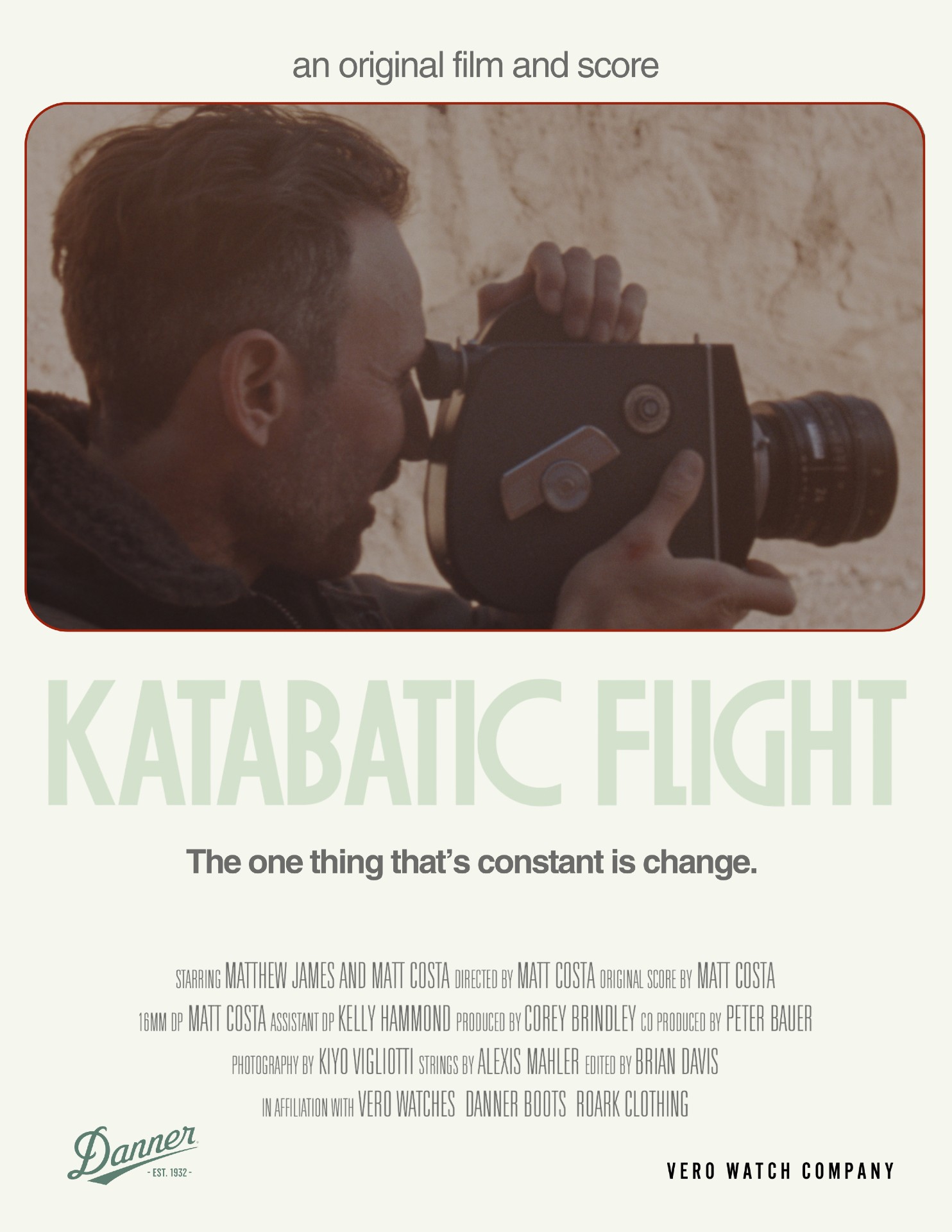 Matt Costa ‘Katabatic Flight’ movie poster