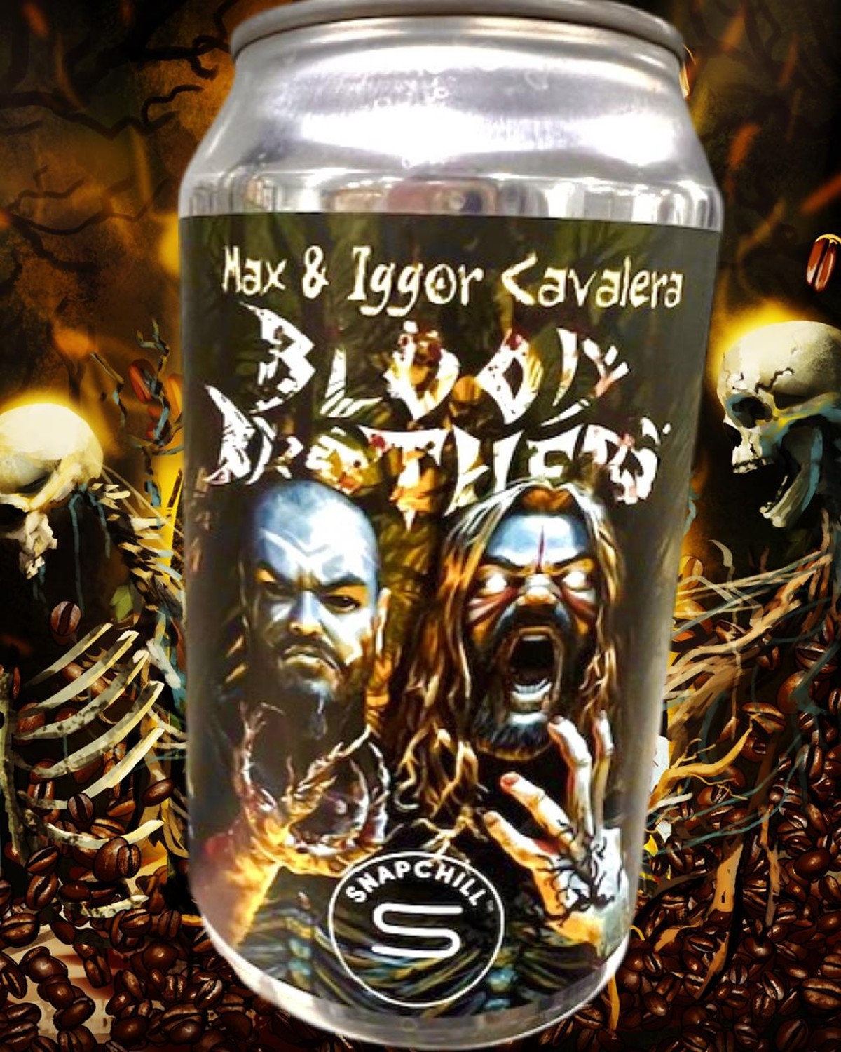 Max & Iggor Cavalera ‘Blood Brothers’ Coffee Nitro Cold Can Brew