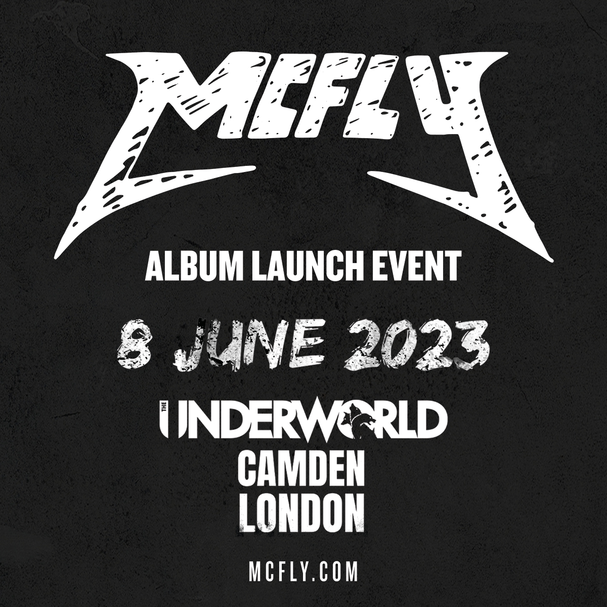 Mcfly Album Launch Event Artwork