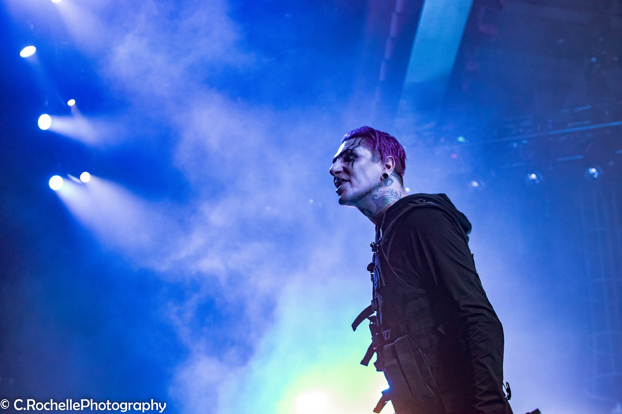 Motionless in White on Oct 29, 2023, photo by Christina Altamirano