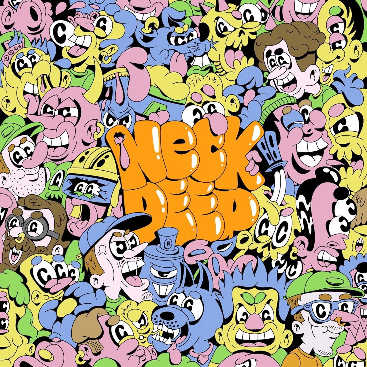 Neck Deep ‘Self-Titled’ Album Artwork