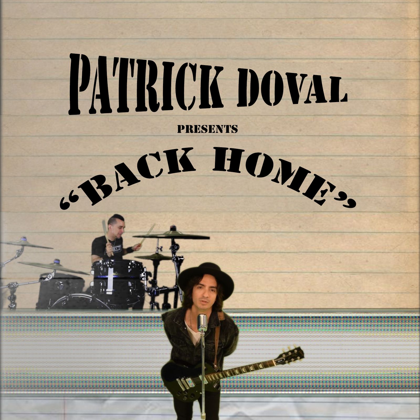 Patrick Doval “Back Home” single artwork