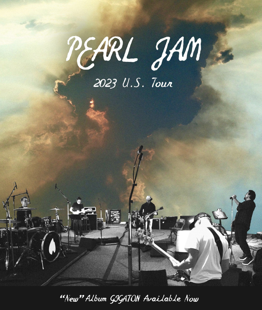 Pearl Jam 2023 U.S> Tour Poster
