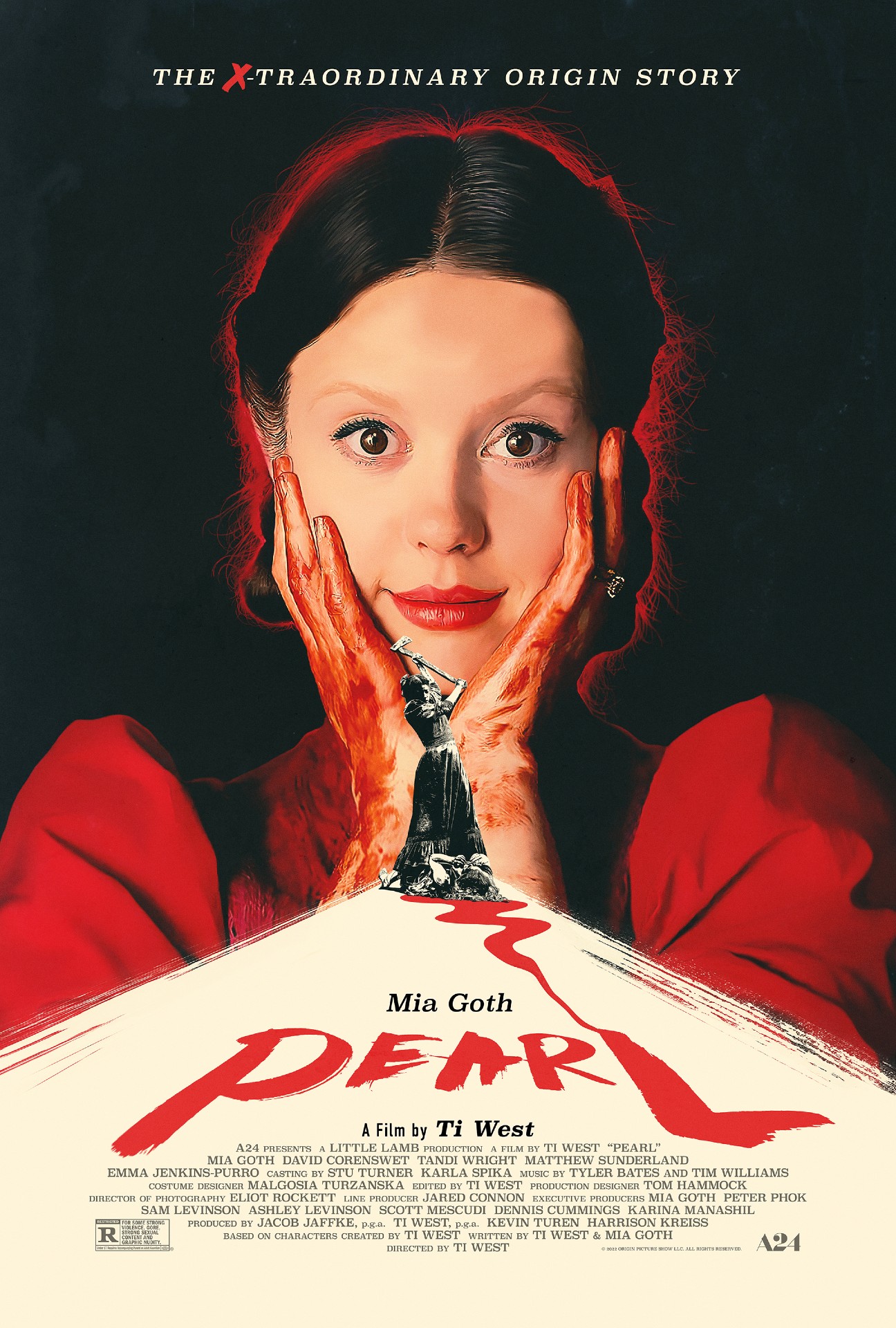 Pearl (A24) Movie Poster Artwork