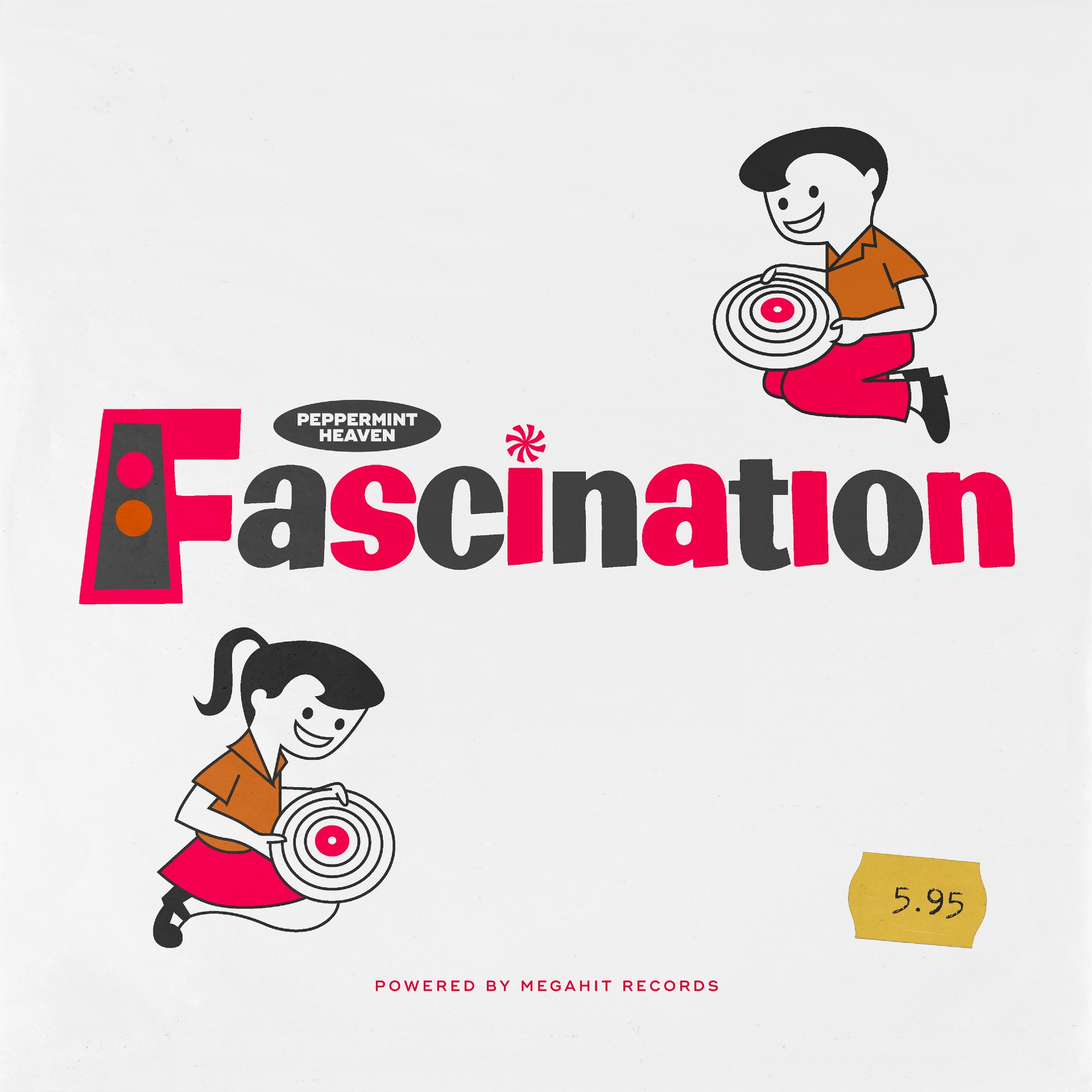 Peppermint Heaven ‘Fascination’ EP album artwork
