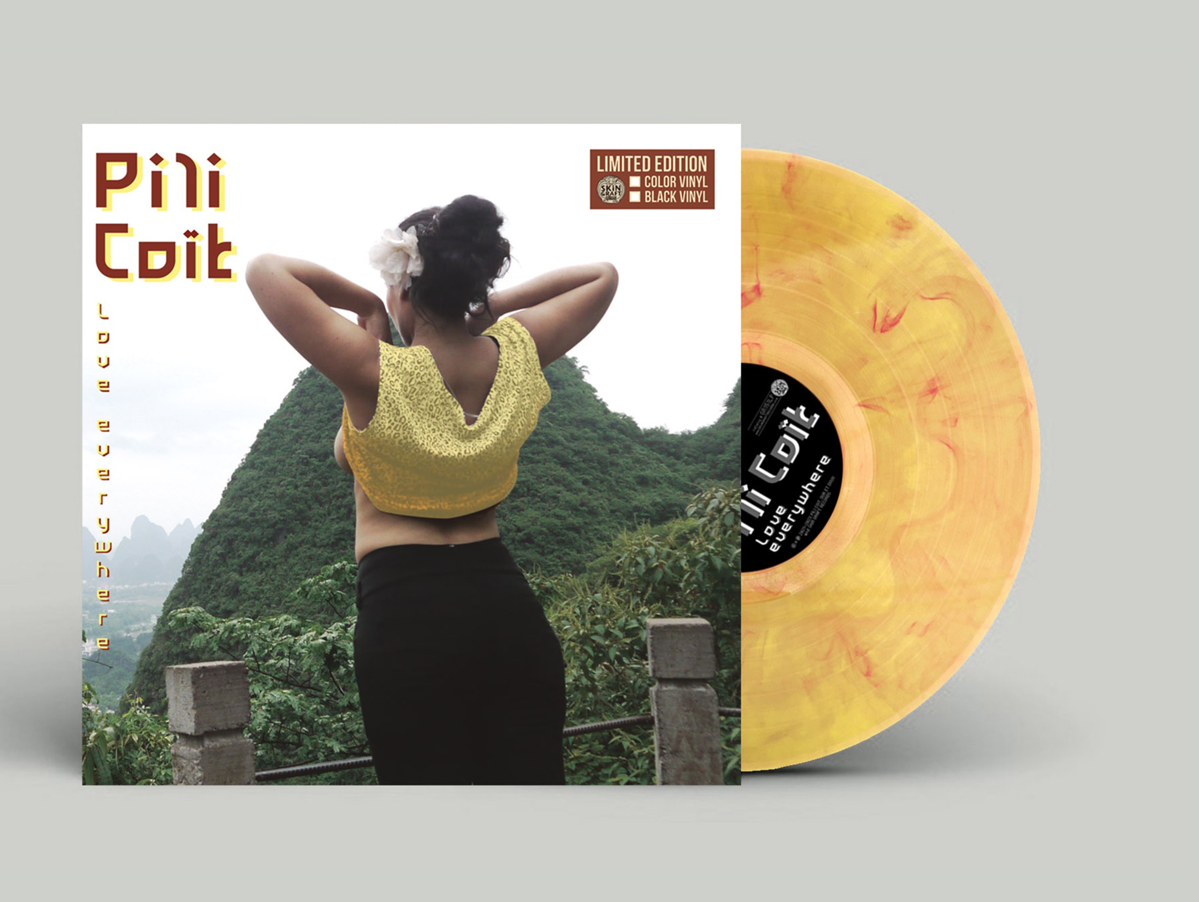 Pili Coït ‘Love Everywhere’ vinyl album artwork