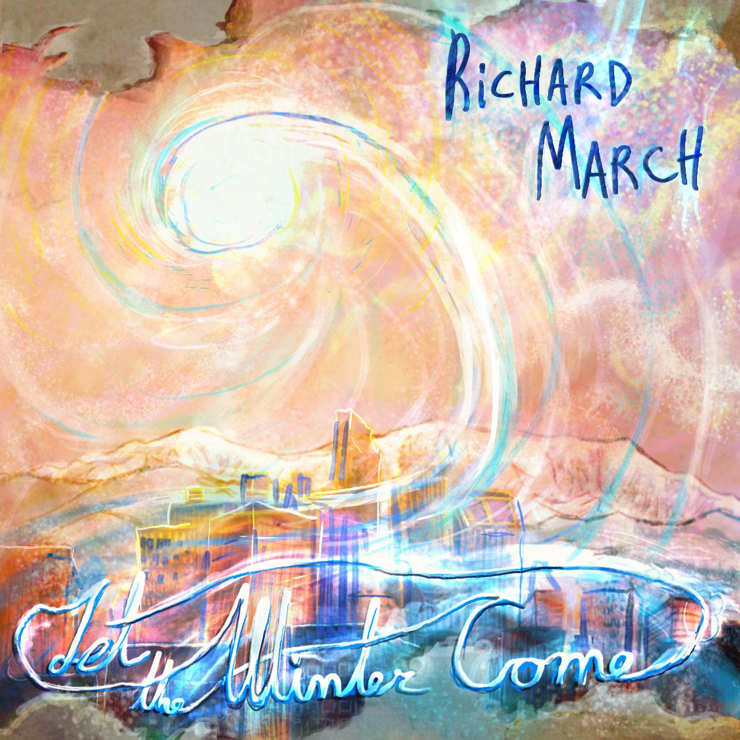 Richard March ‘Let The Winter Come’ album artwork