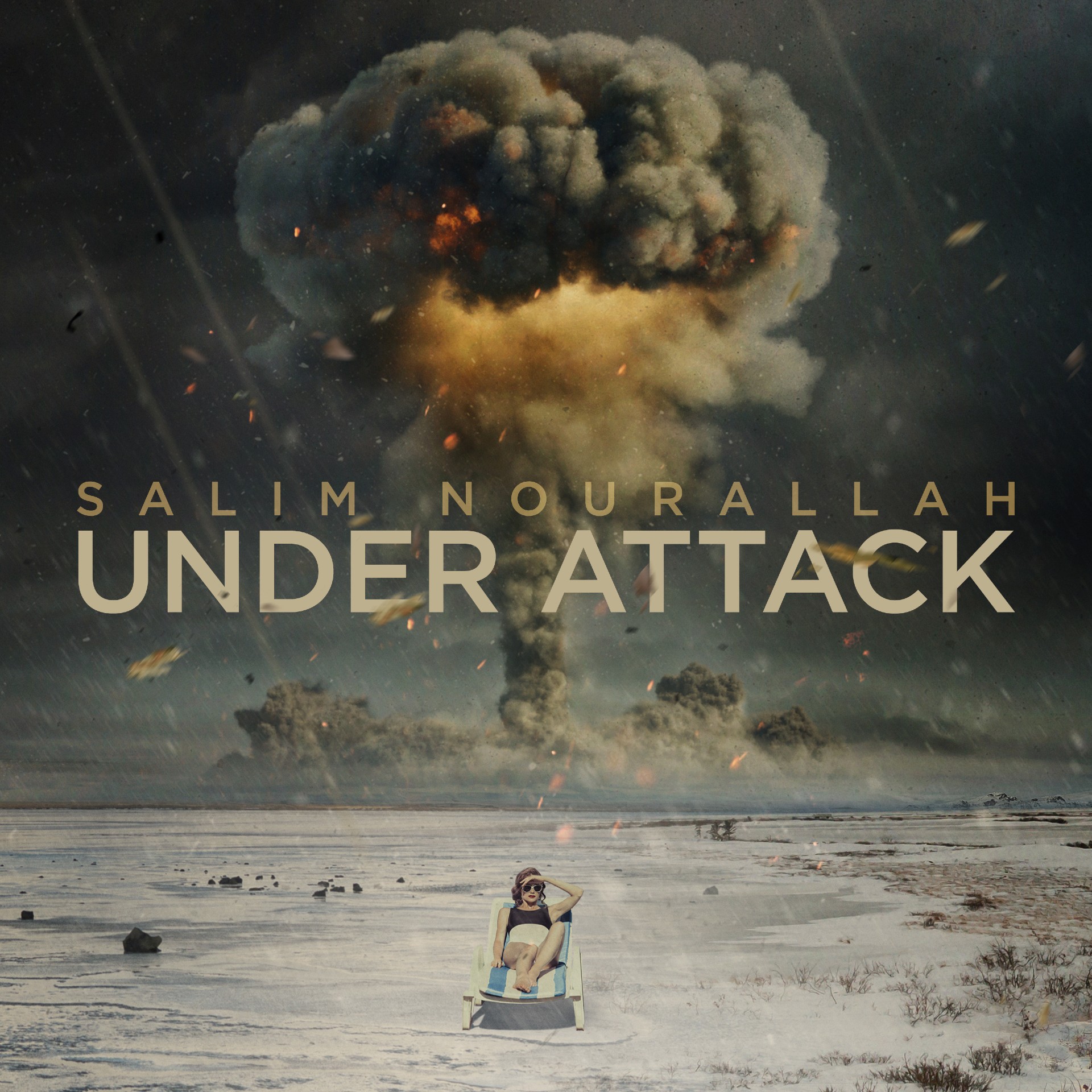 Salim Nourallah “Under Attack” single artwork
