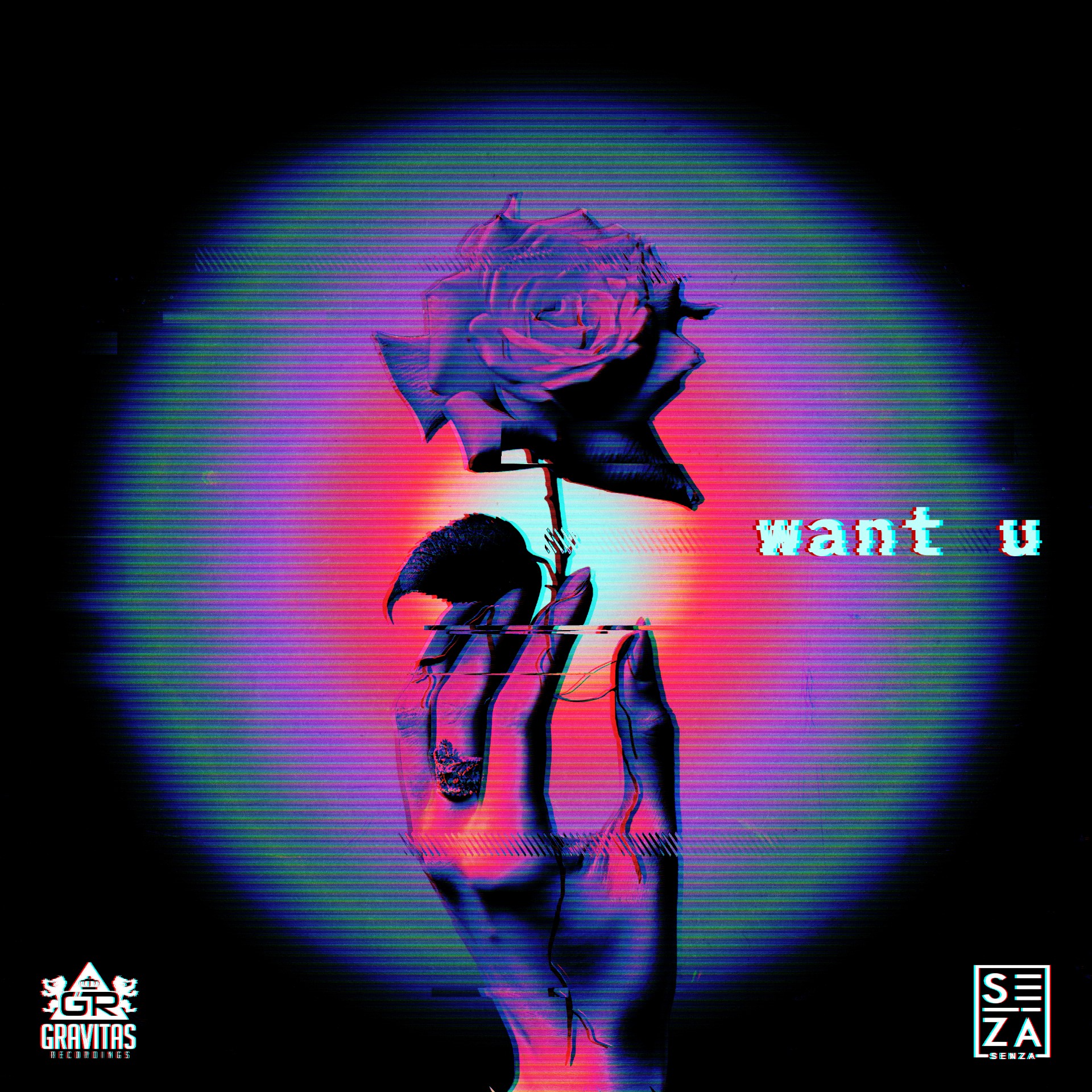 SENZA “want u” single artwork