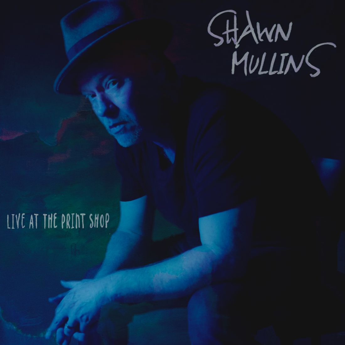 Shawn Mullins ‘Live at the Print Shop’ album artwork