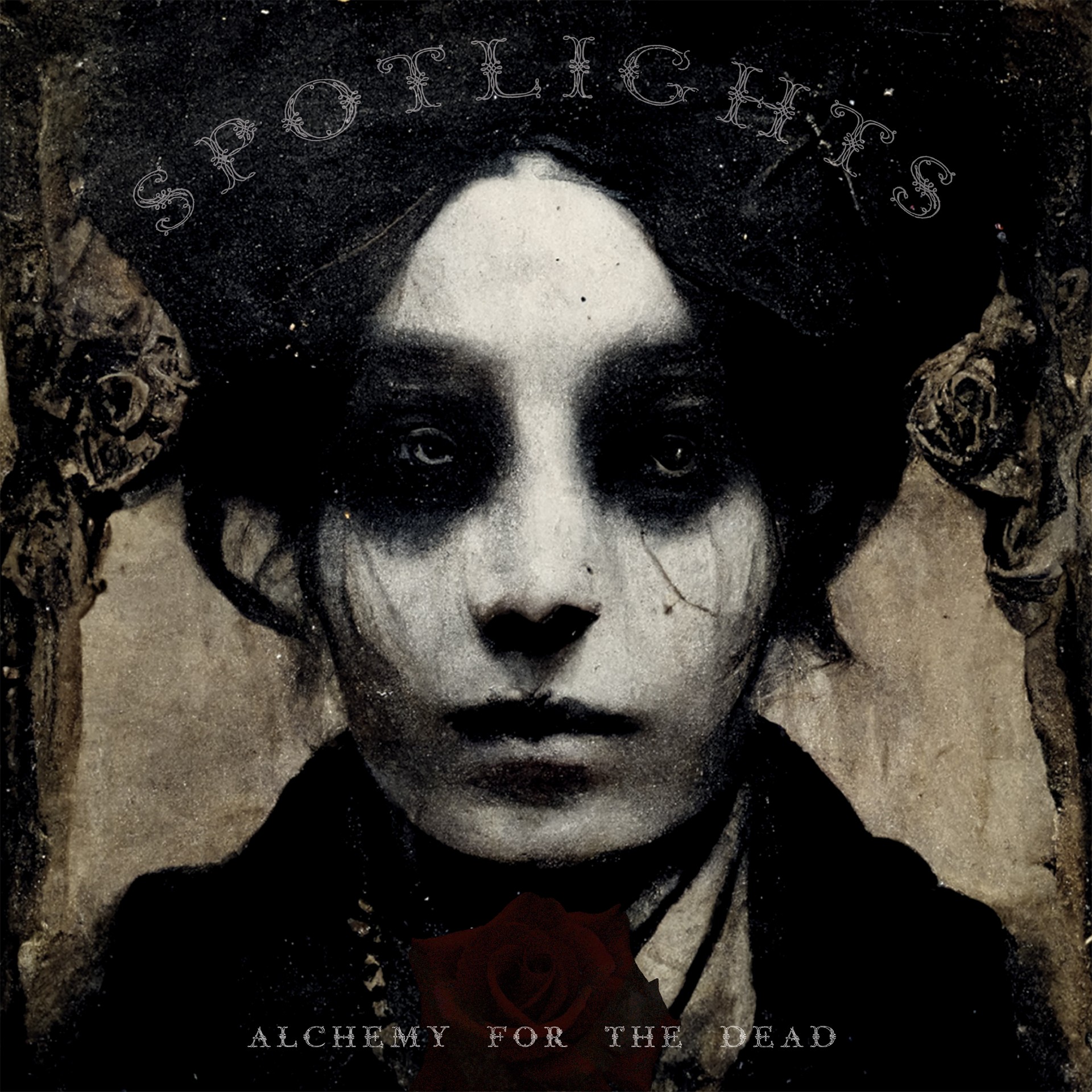 Spotlights ‘Alchemy For The Dead. album cover artwork