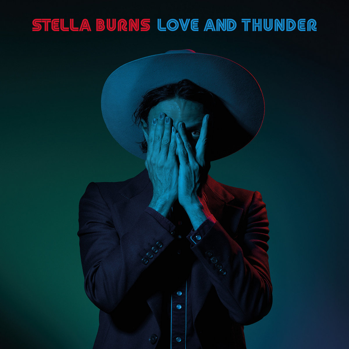 Stella Burns “Love and Thunder” single artwork