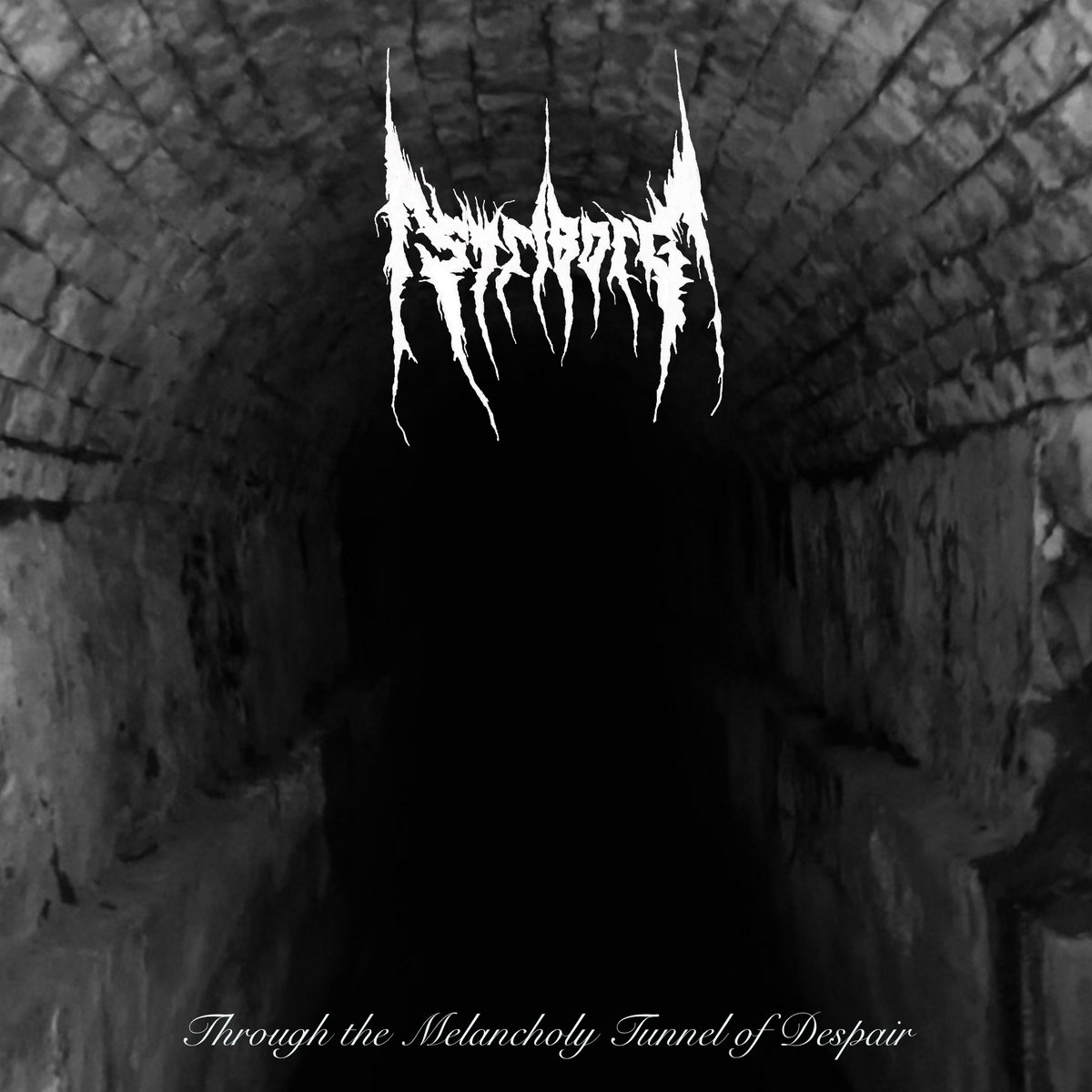 Artwork for the album ‘Through the Melancholy Tunnel of Despair’ by Striborg