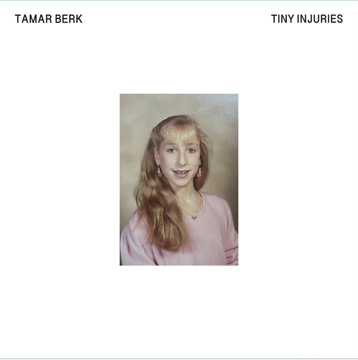 Tamar Berk ‘Tiny Injuries’ album artwork