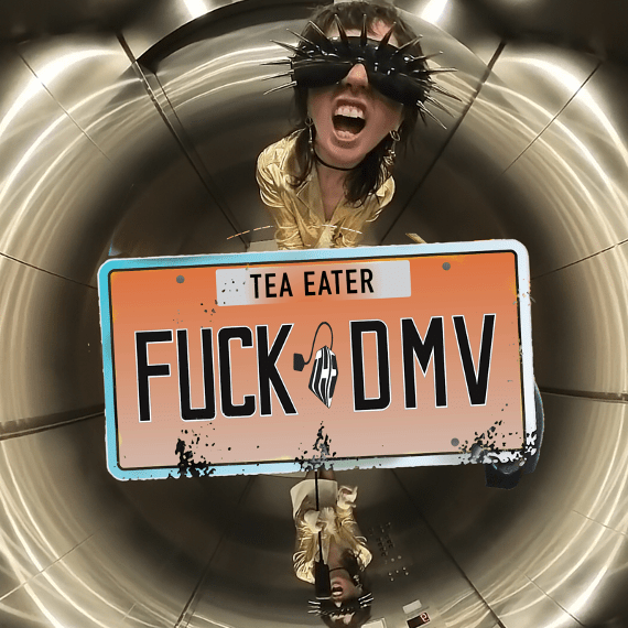 Tea Eater "Fuck The DMV" single artwork