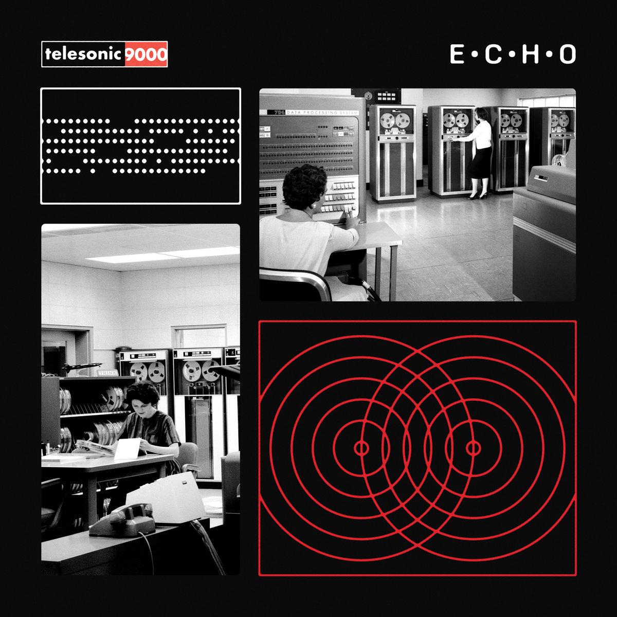 Telesonic 9000 ‘E.C.H.O.’ EP album artwork
