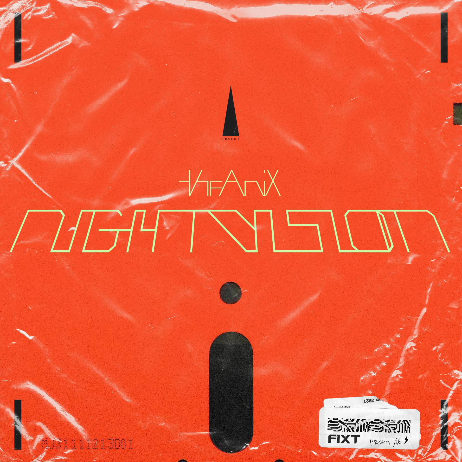 The Anix ‘NIGHTVISION’ album artwork
