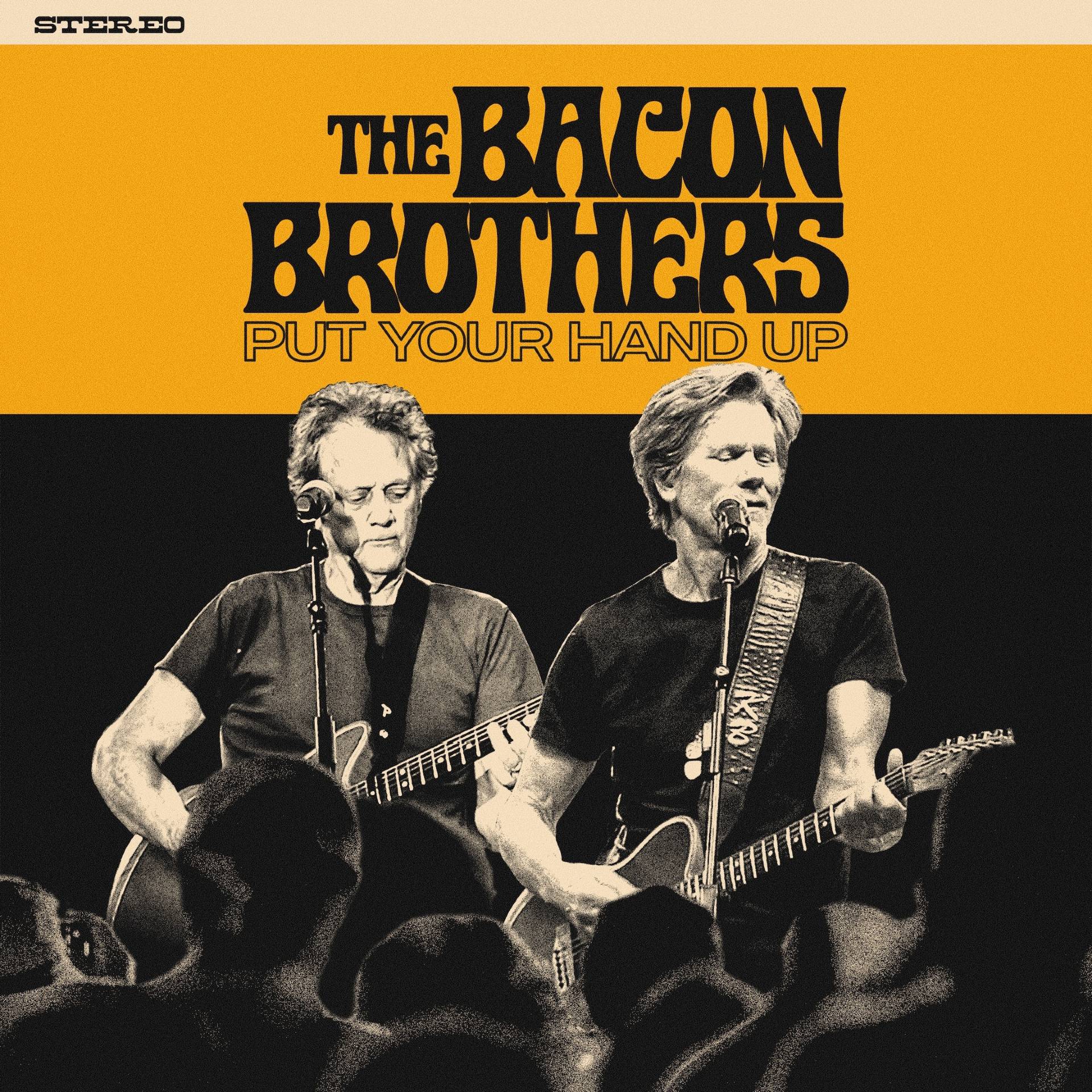 The Bacon Brothers “Put Your Hand Up” single artwork
