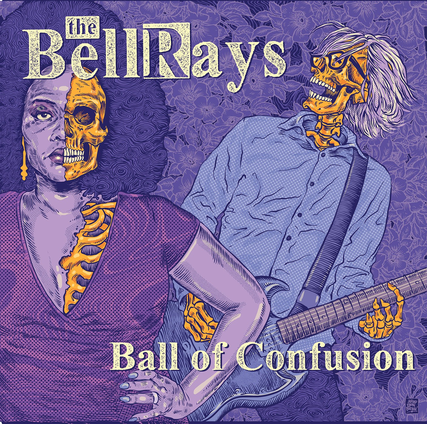 The BellRays “Ball Of Confusion” single artwork