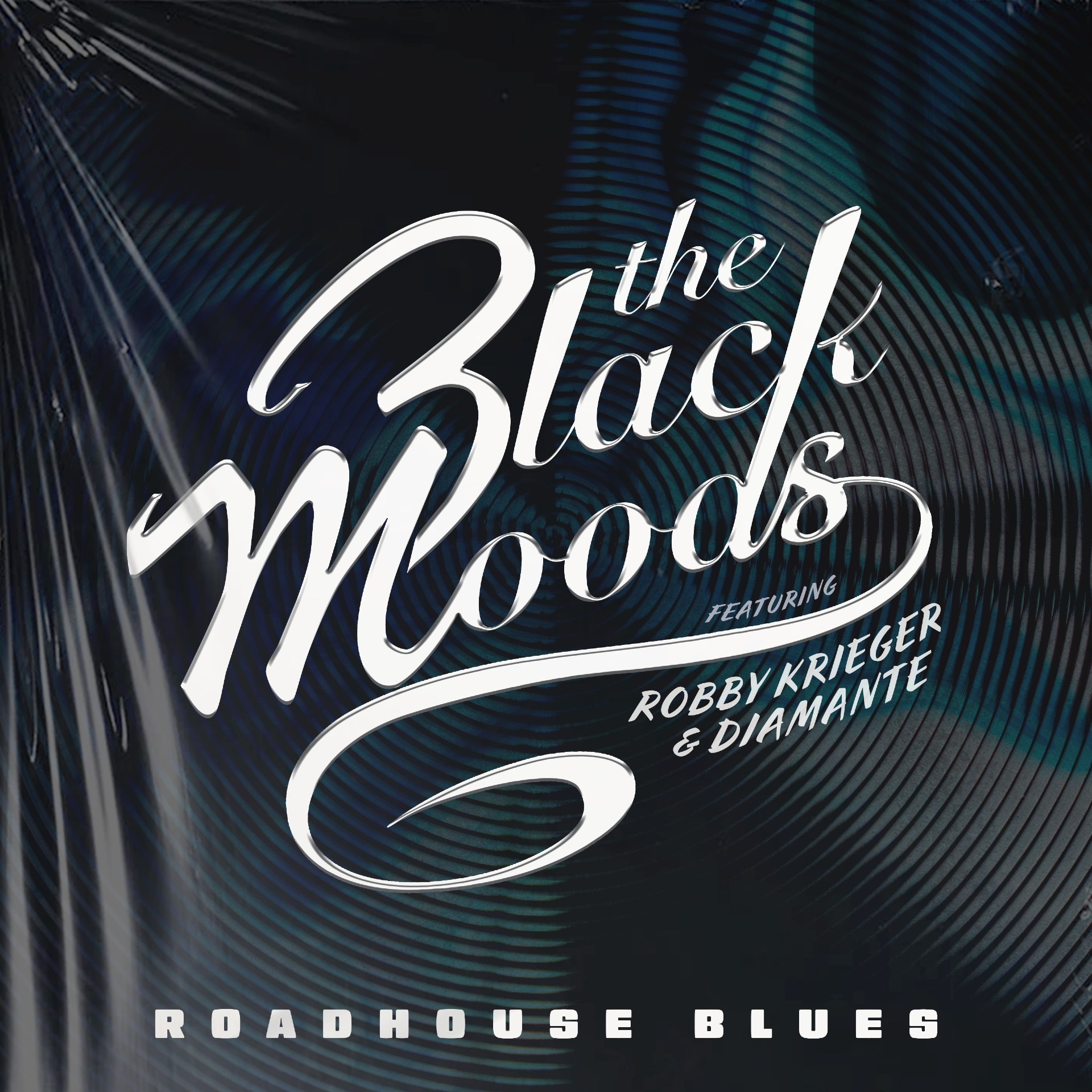 The Black Moods “Roadhouse Blues” album artwork