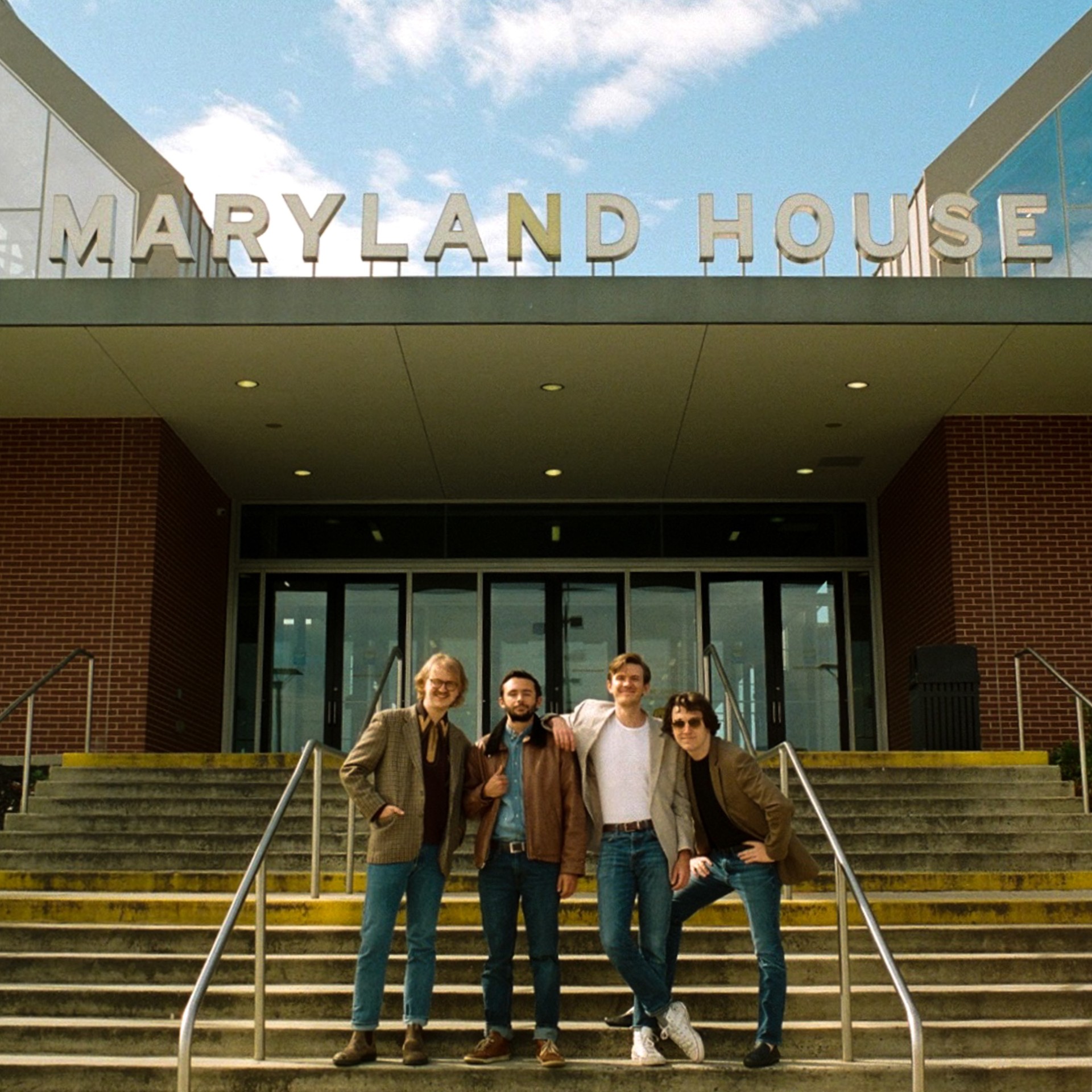 Artwork for the album ‘Maryland House’ by The Crystal Casino Band