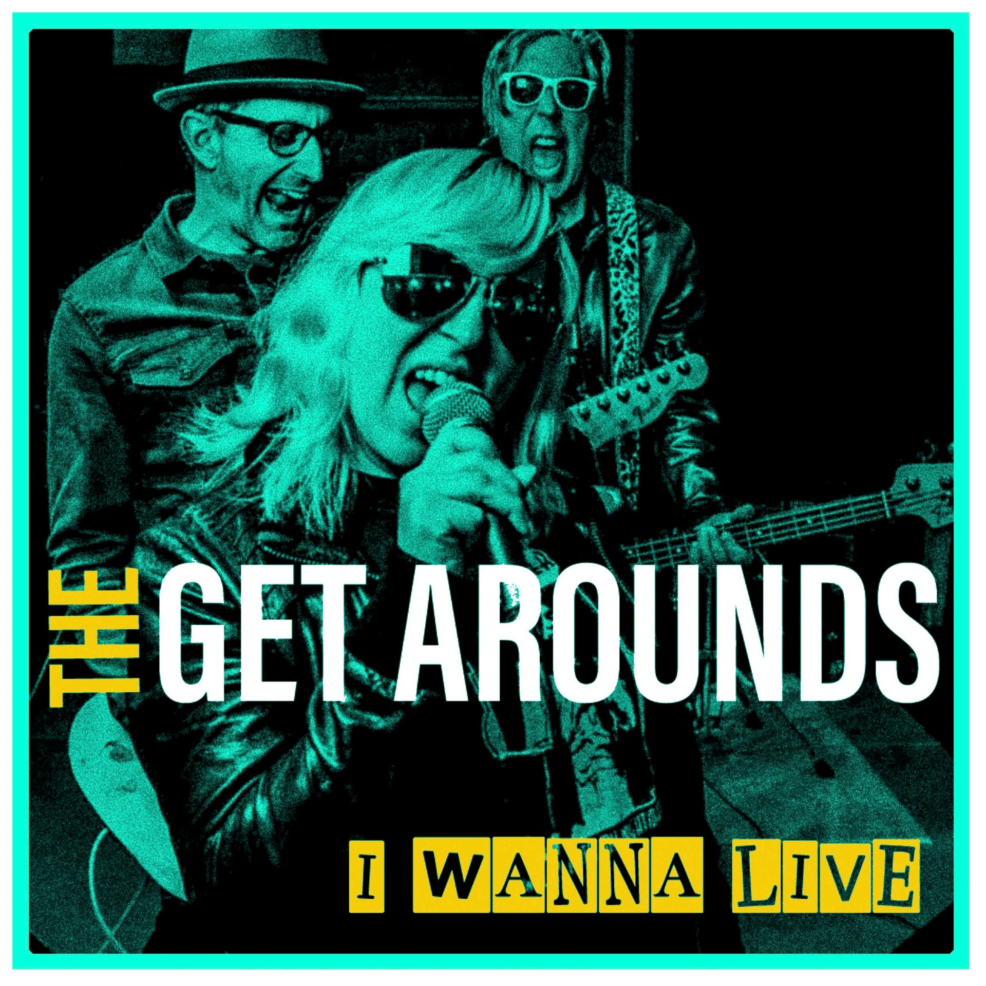 The Get Arounds “Black and White” single artwork